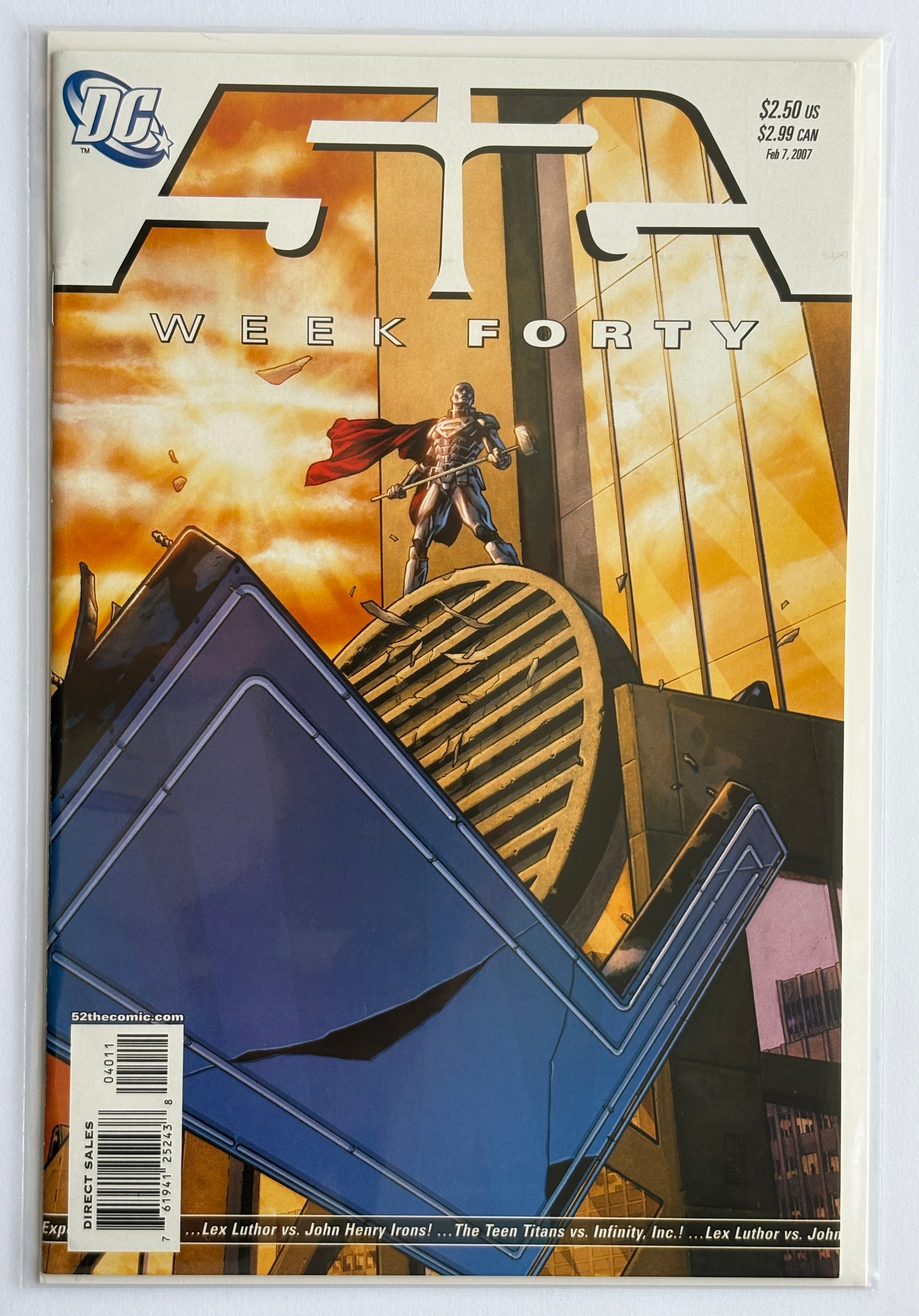 52 Week Forty - 1st Printing DC Comics 2007 F/VF 7.0