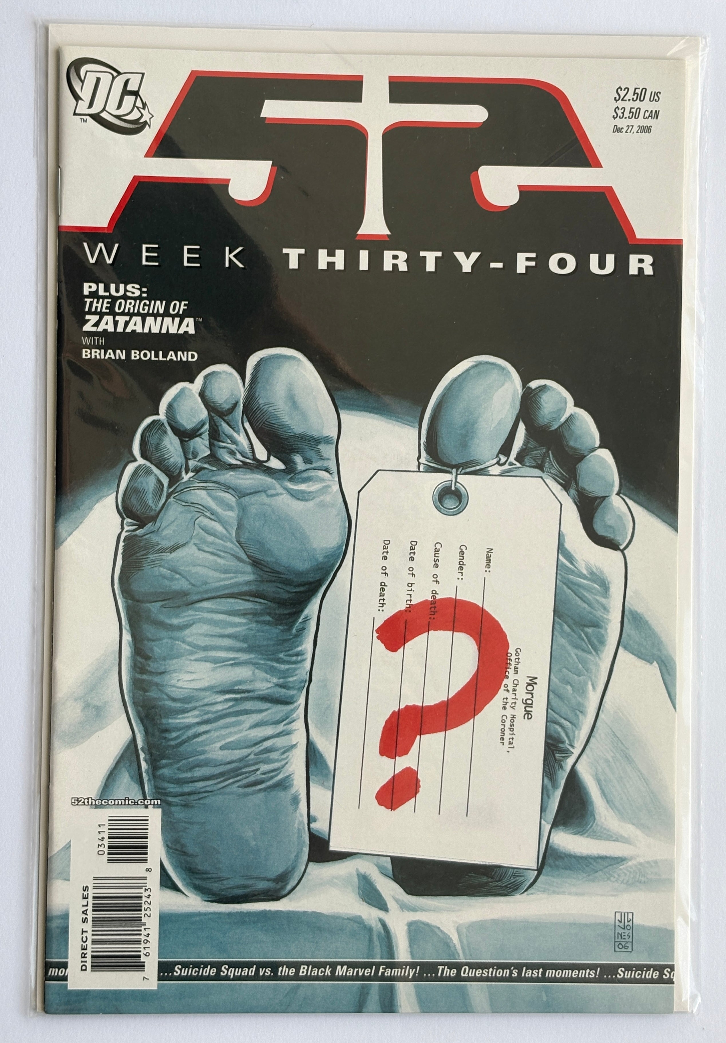 52 Week Thirty-Four - 1st Printing DC Comics 2007 F/VF 7.0