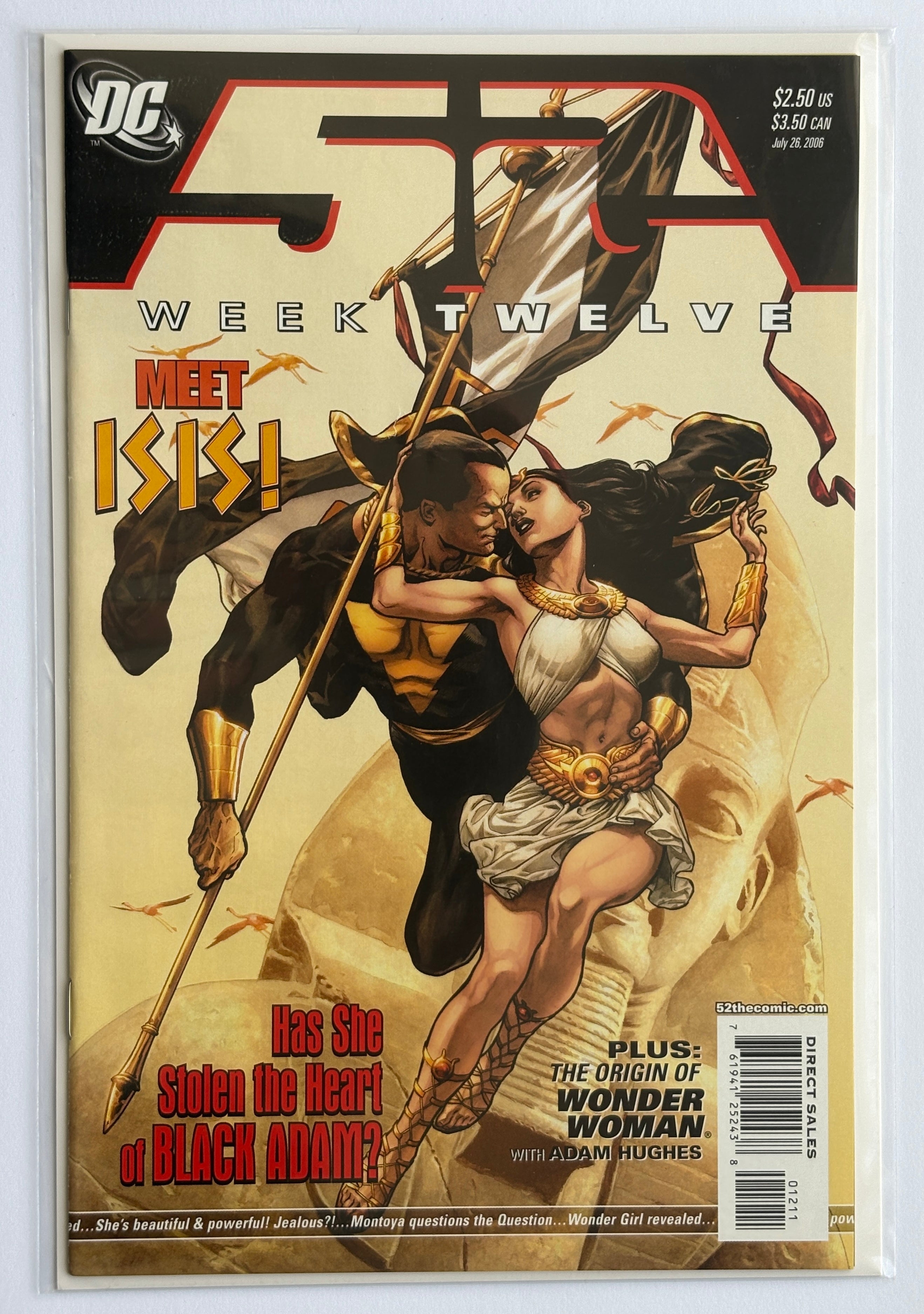 52 Week Twelve - 1st Appearance Adrianna Topaz as Isis DC Comics 2006 VF- 7.5