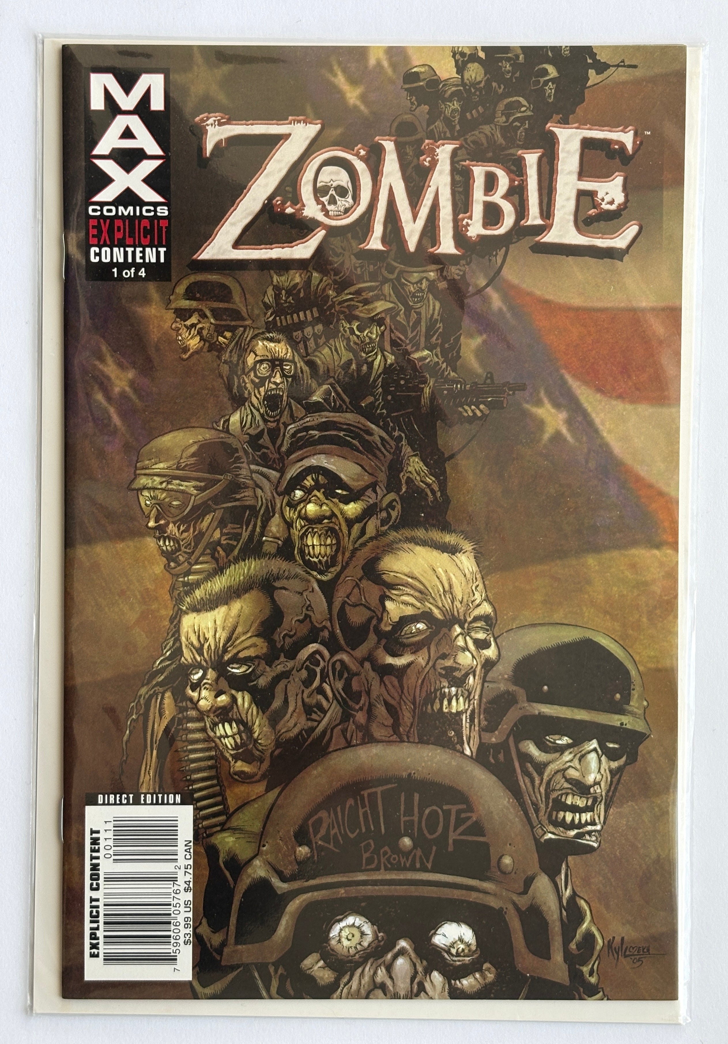 Zombie #1 (1 of 4) - 1st Printing Marvel Comics November 2006 VF/NM 9.0
