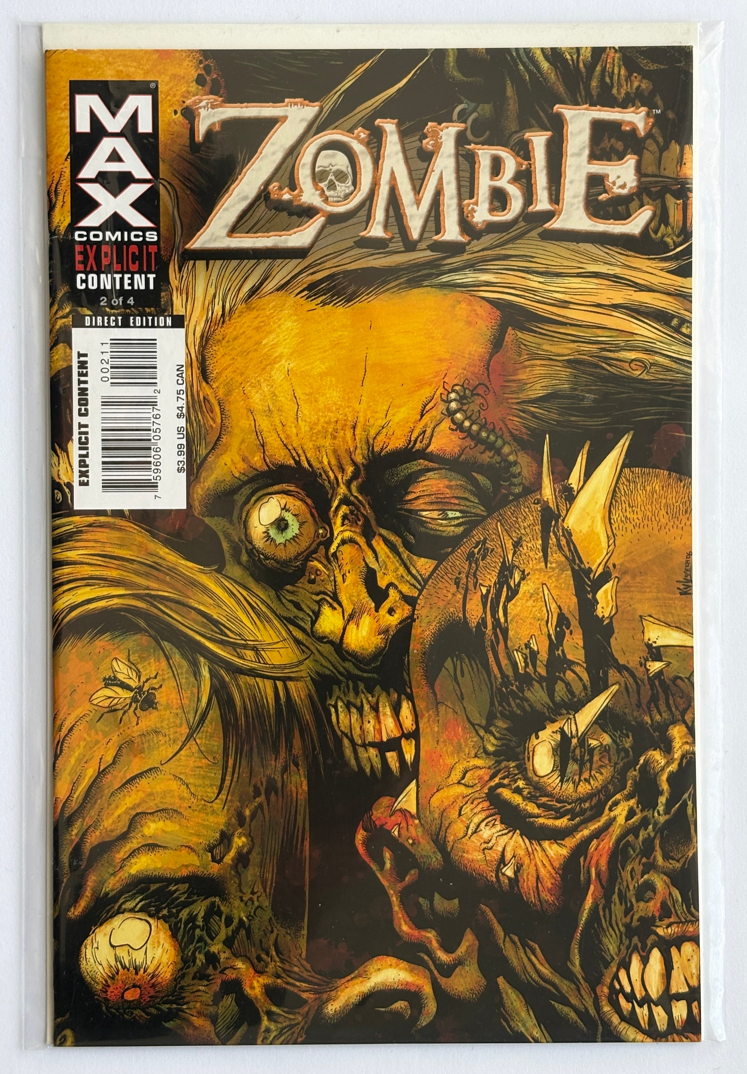 Zombie #2 (2 of 4) - 1st Printing Marvel Comics December 2006 VF+ 8.5