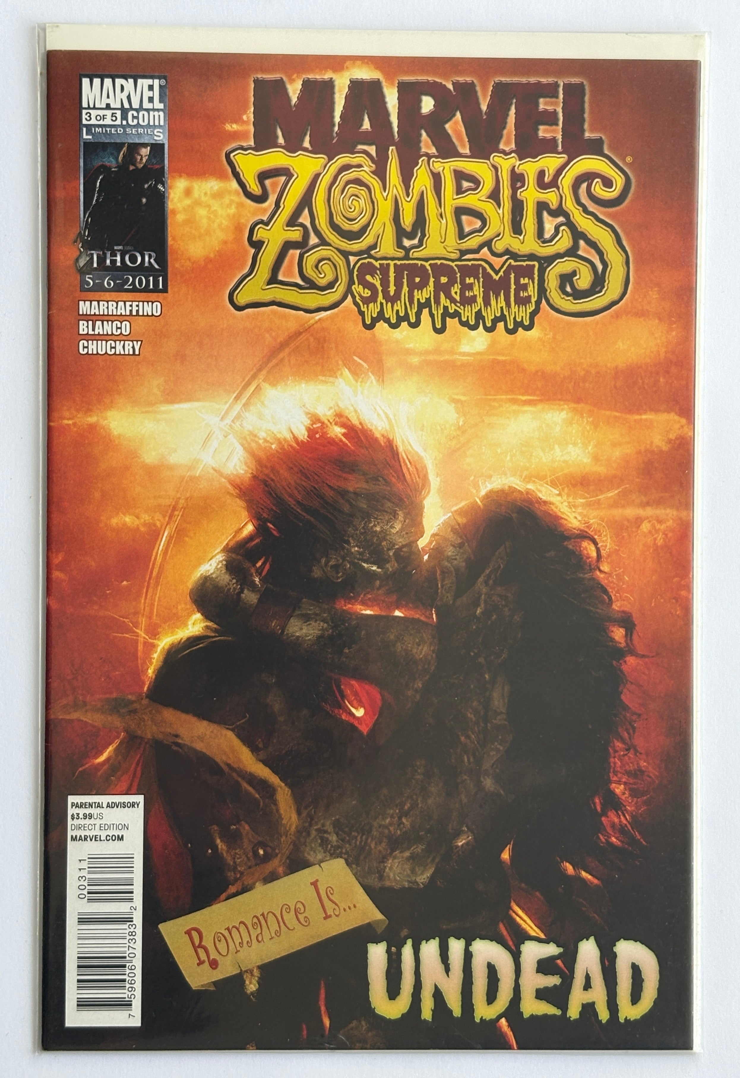 Marvel Zombies Supreme #3 (3 of 5) - Marvel Comics June 2011 VF+ 8.5