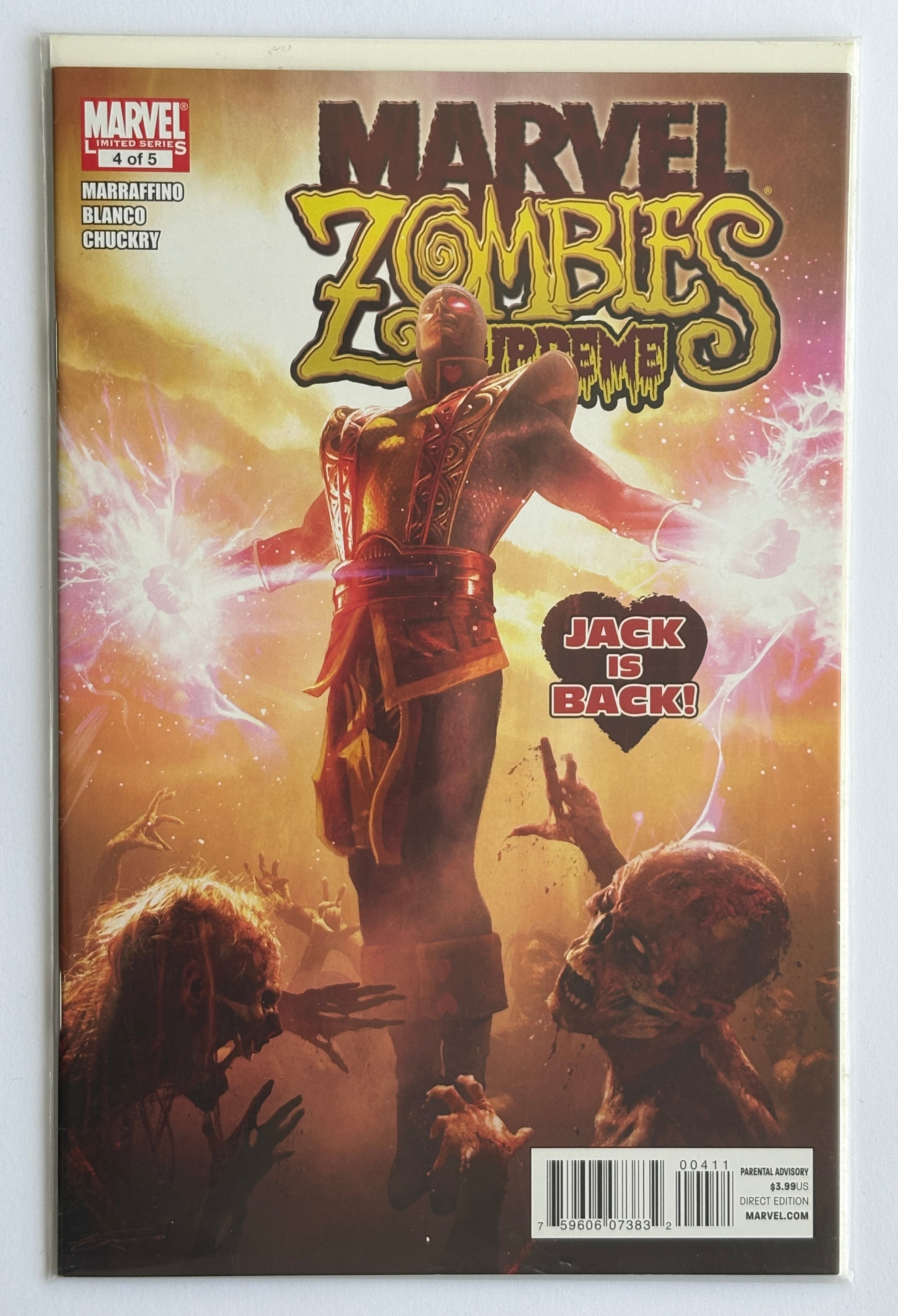 Marvel Zombies Supreme #4 (4 of 5) - Marvel Comics July 2011 VF+ 8.5