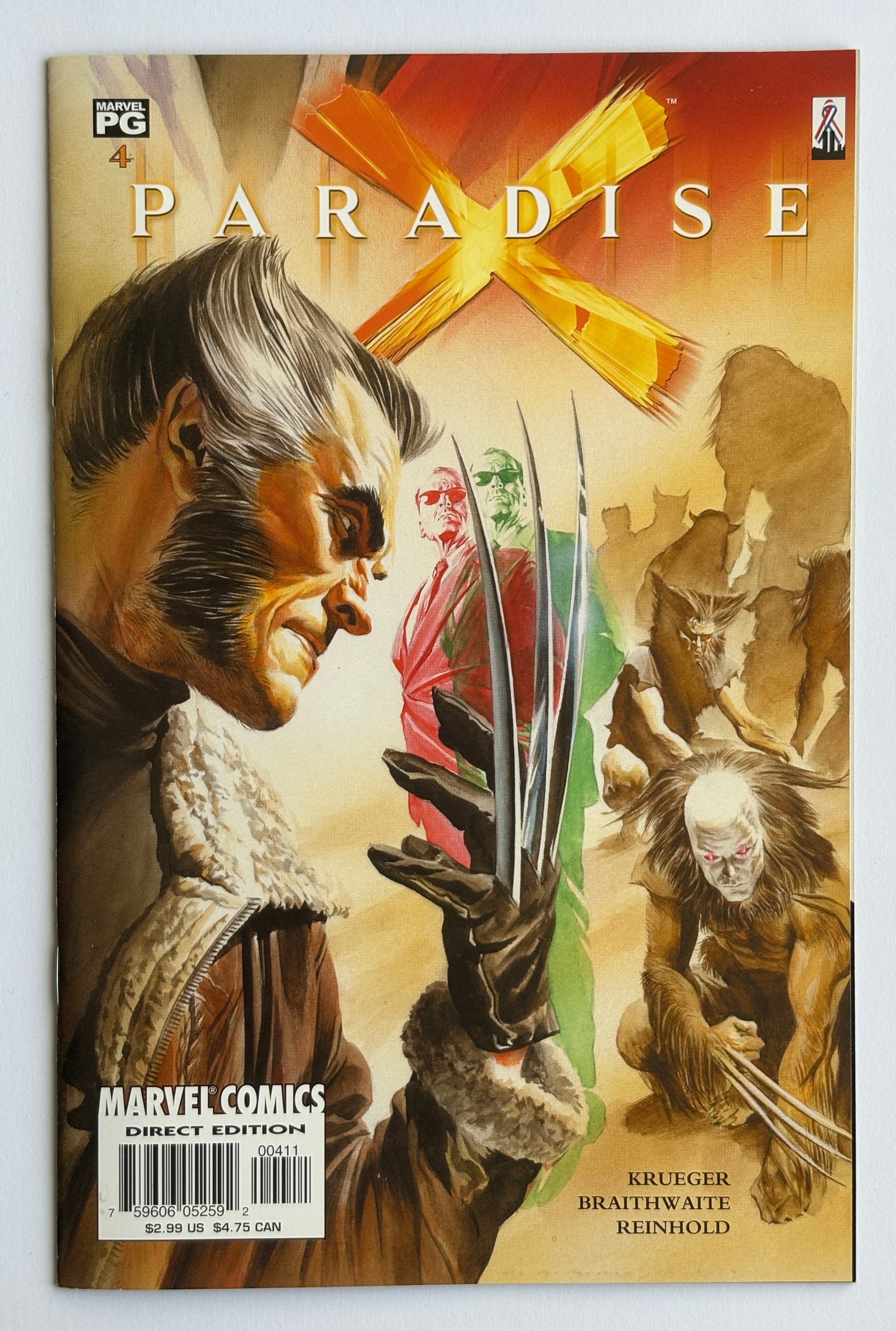 Paradise X #4 - 1st Print - Marvel Comics - September 2002 VF 8.0