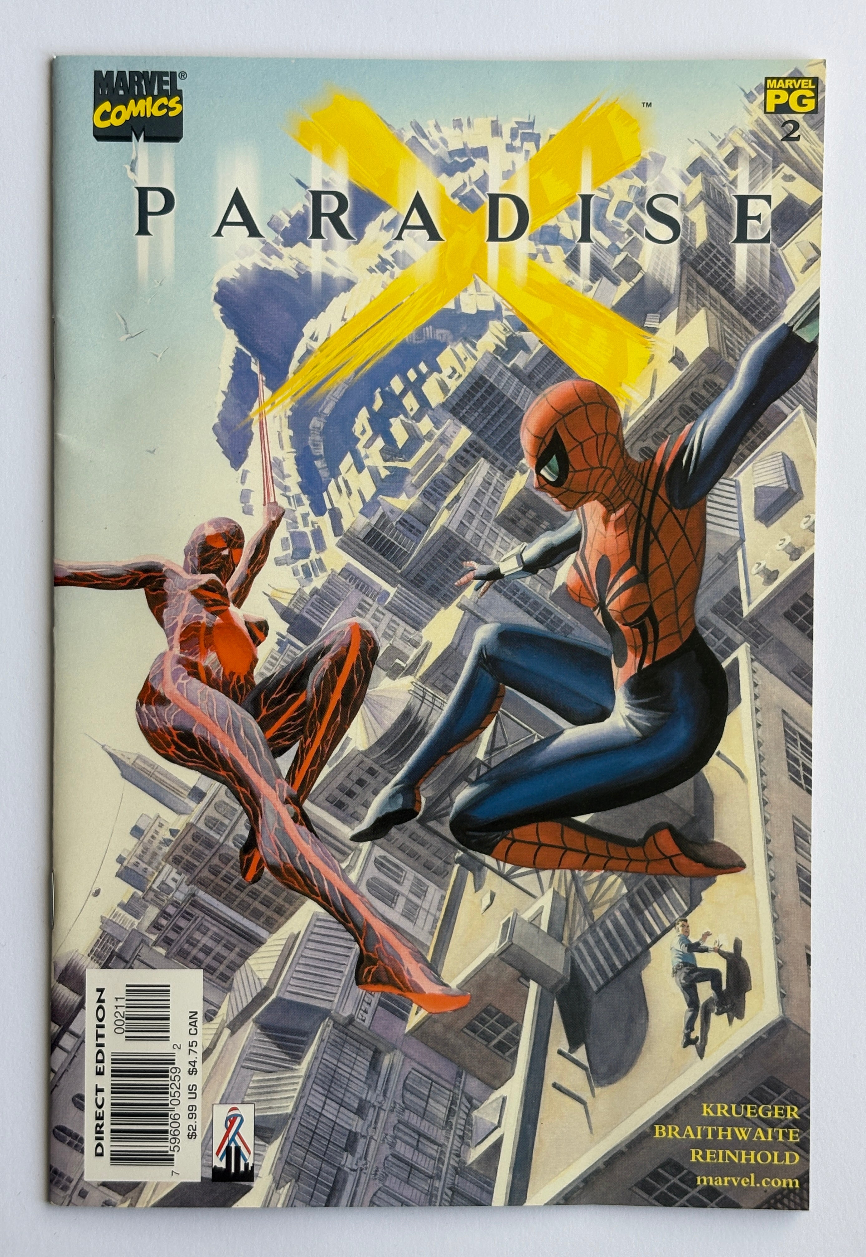 Paradise X #2 - 1st Print - Marvel Comics - June 2002 VF 8.0