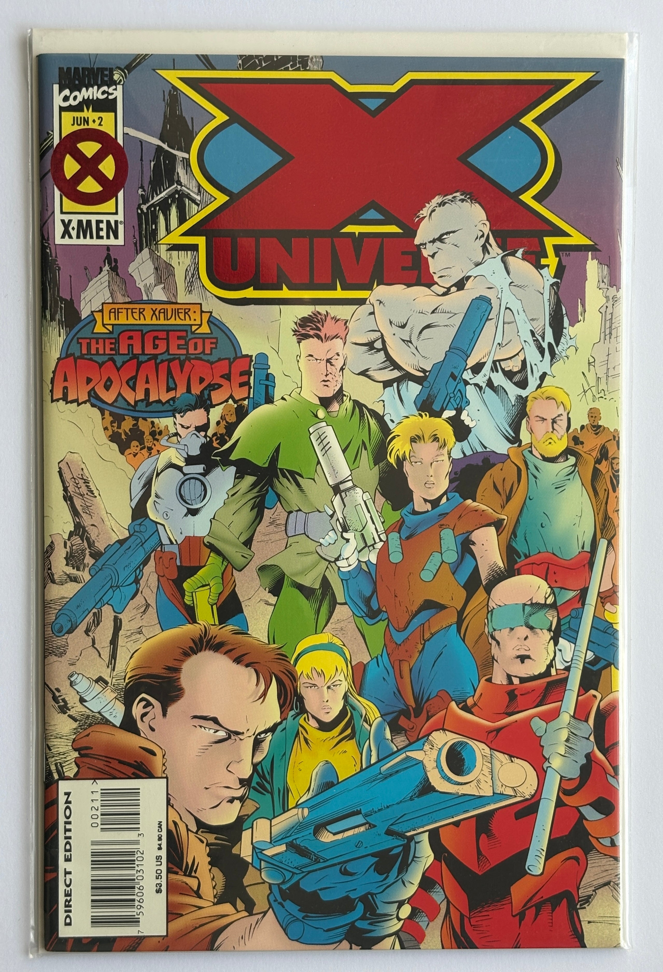 X-Universe #2 - The Age of Apocalypse - Marvel Comics June 1995 F/VF 7.0