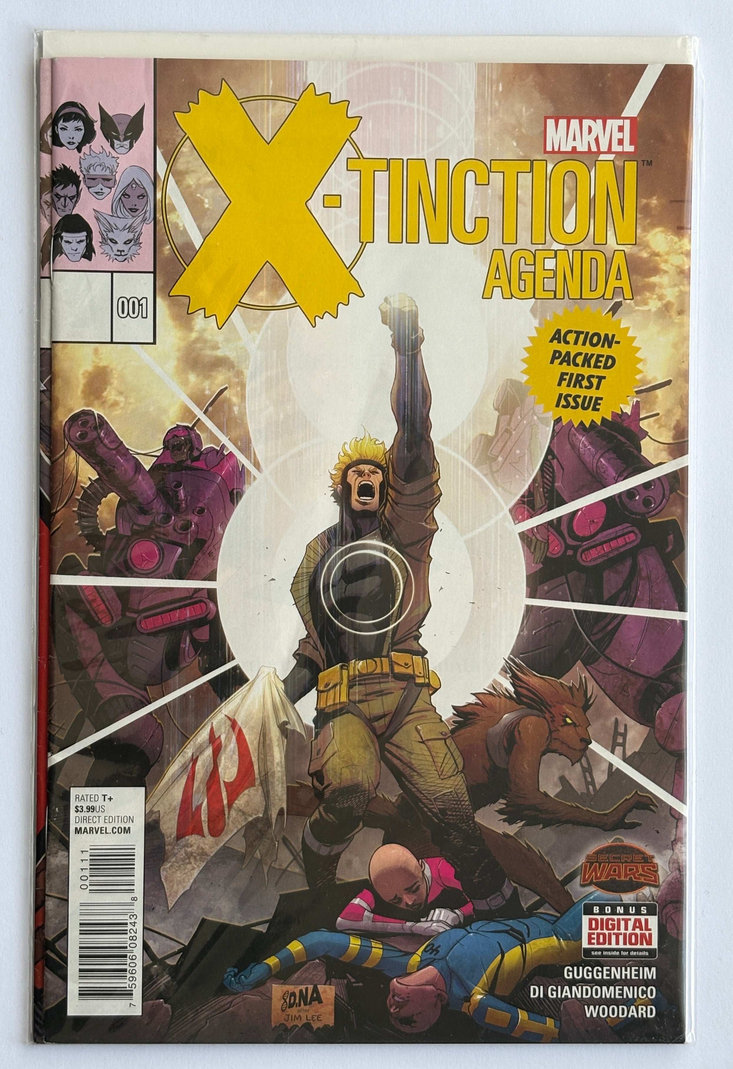 X-Tinction Agenda #1 & 2 (2 comic lot) Marvel 2015 F/VF 7.0