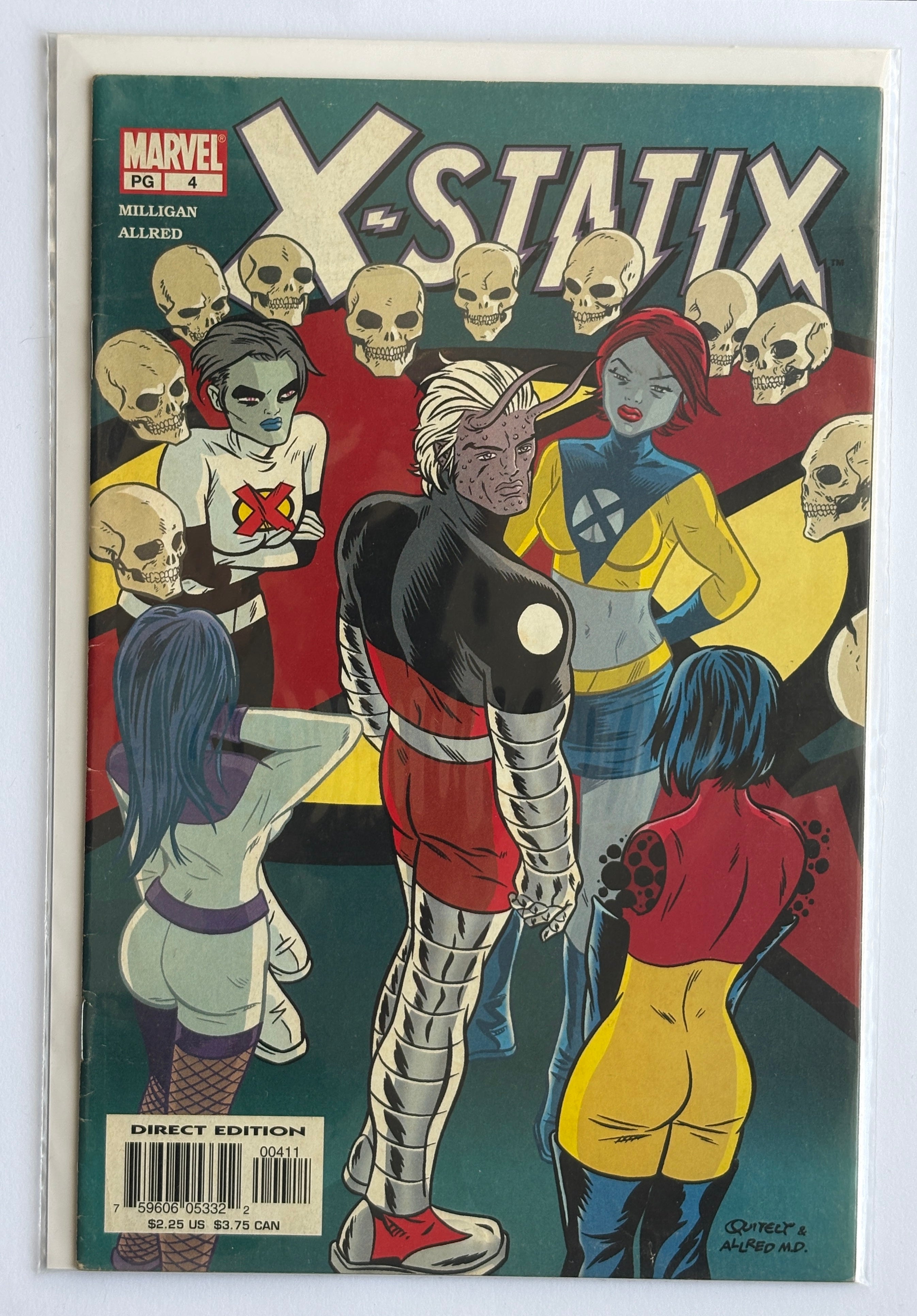 X-Statix #4 - 1st Printing - Marvel Comics December 2002 FN+ 6.5