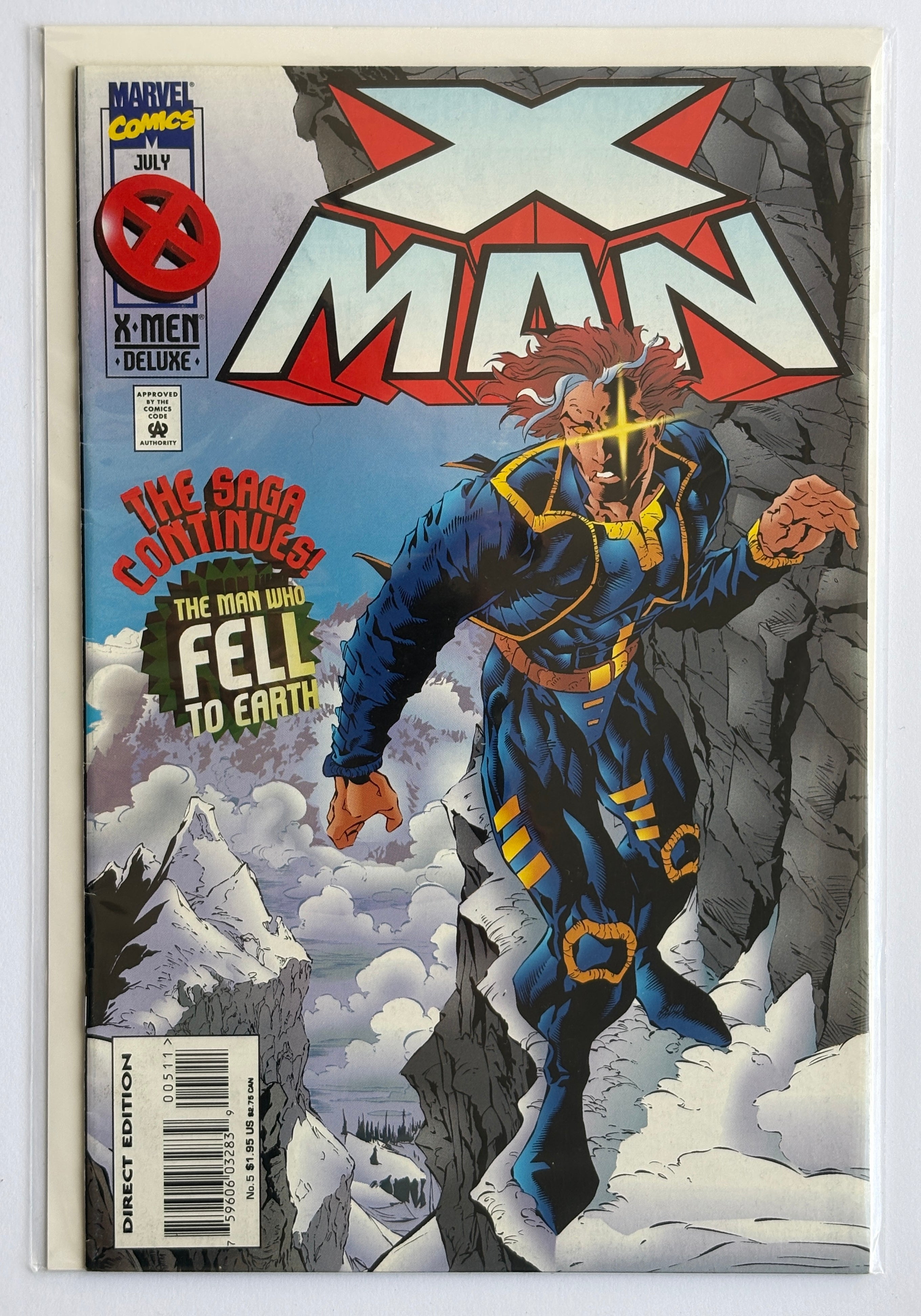 X-Man #5 - 1st Printing - Marvel Comics July 1995 F/VF 7.0
