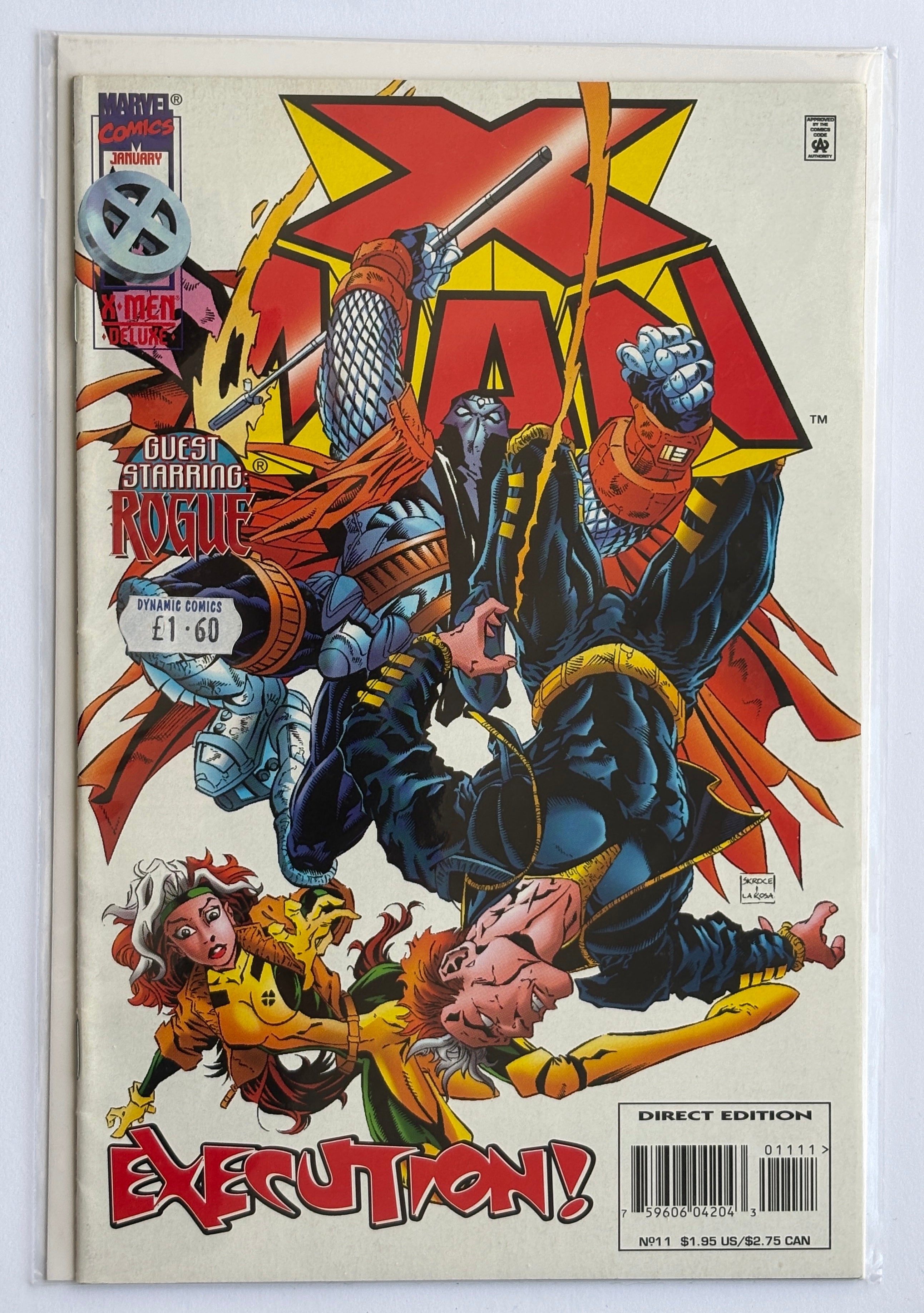 X-Man #11 - 1st Printing - Marvel Comics January 1996 F/VF 7.0