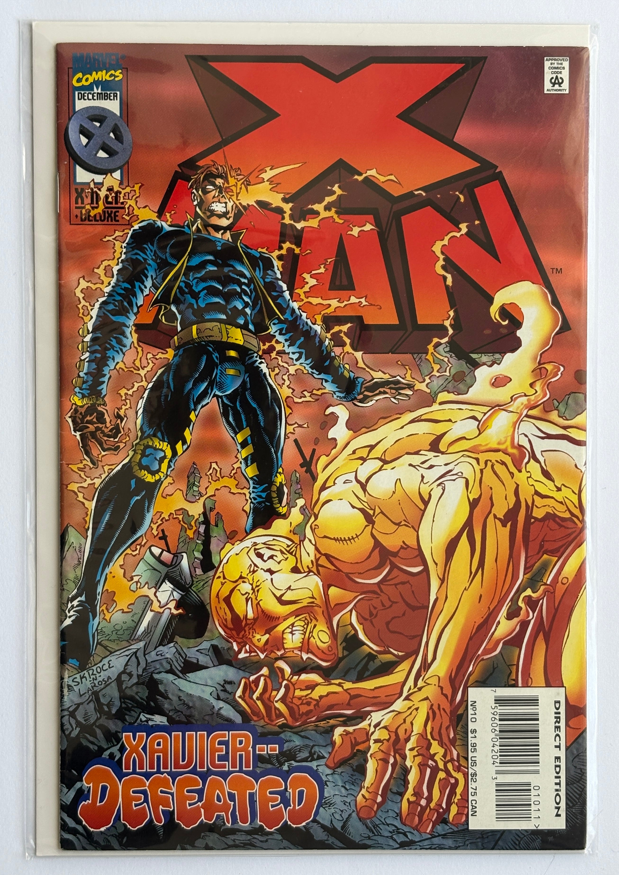 X-Man #10 - 1st Printing Marvel Comics December 1995 F/VF 7.0