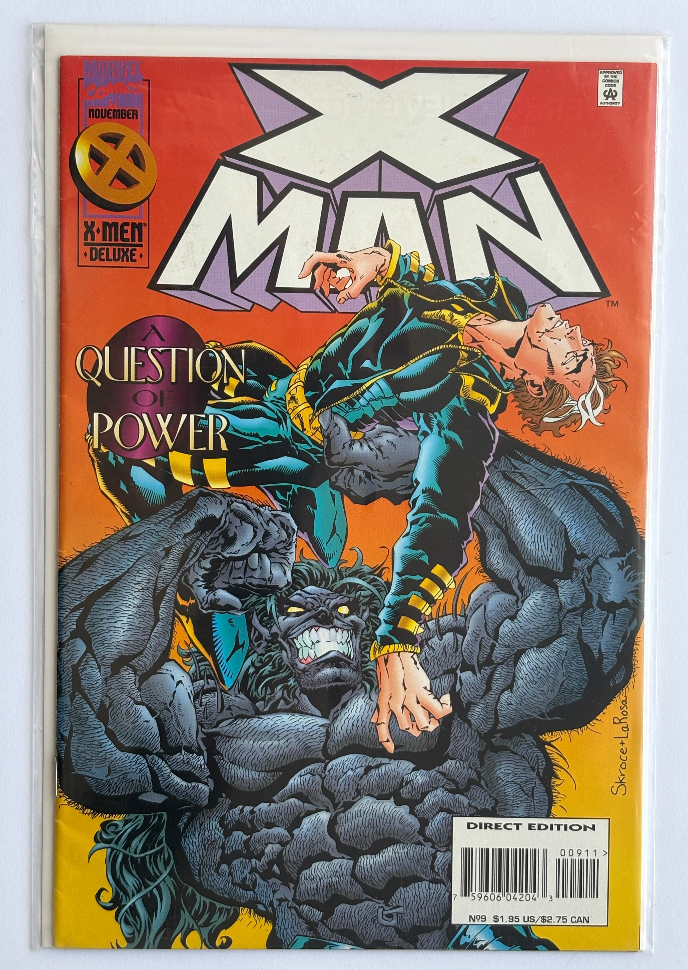 X-Man #9 - 1st Printing Marvel Comics November 1995 F/VF 7.0