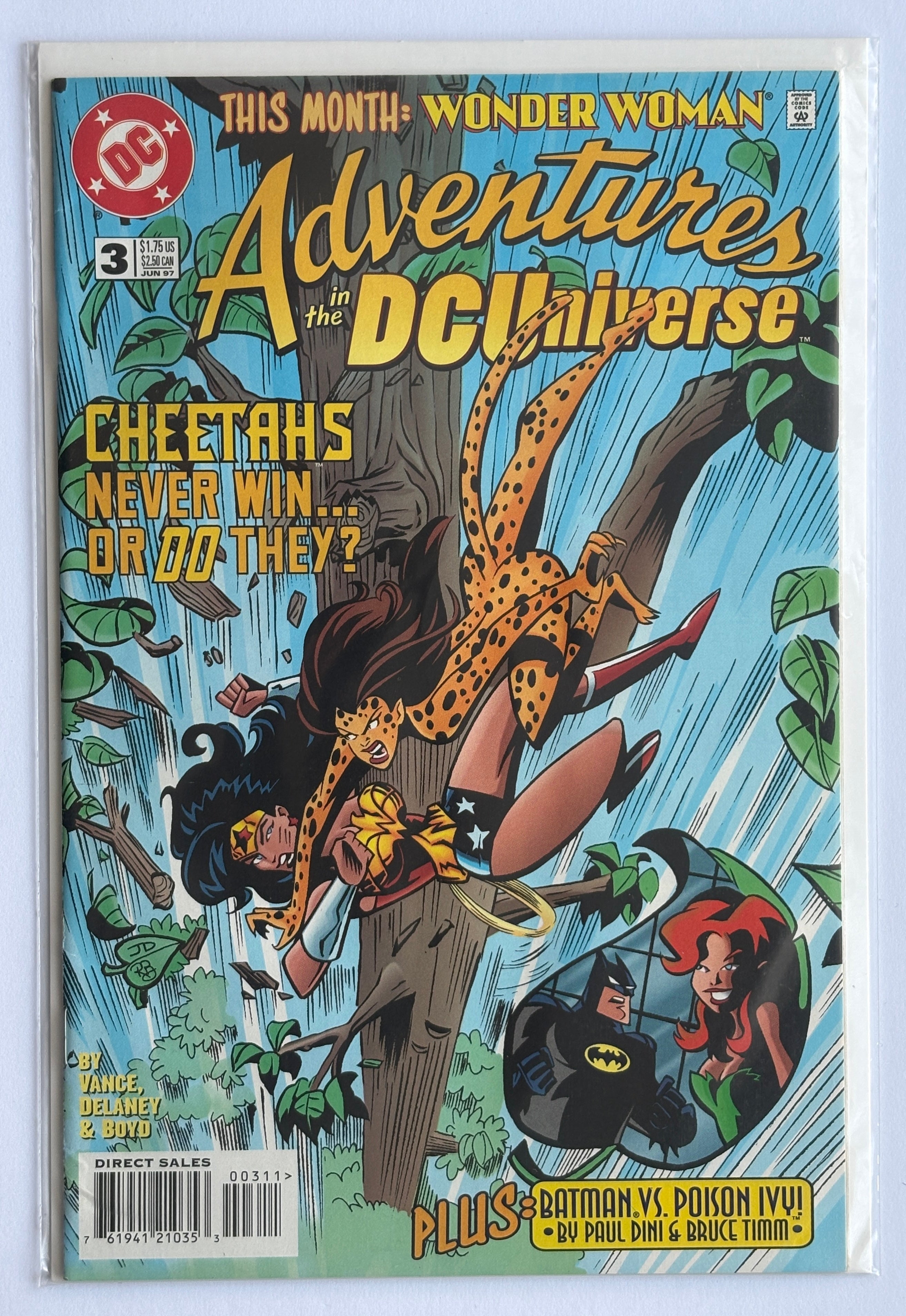 Adventures in the DCUniverse #3 - This Month: Wonder Woman June 1997 VF 8.0