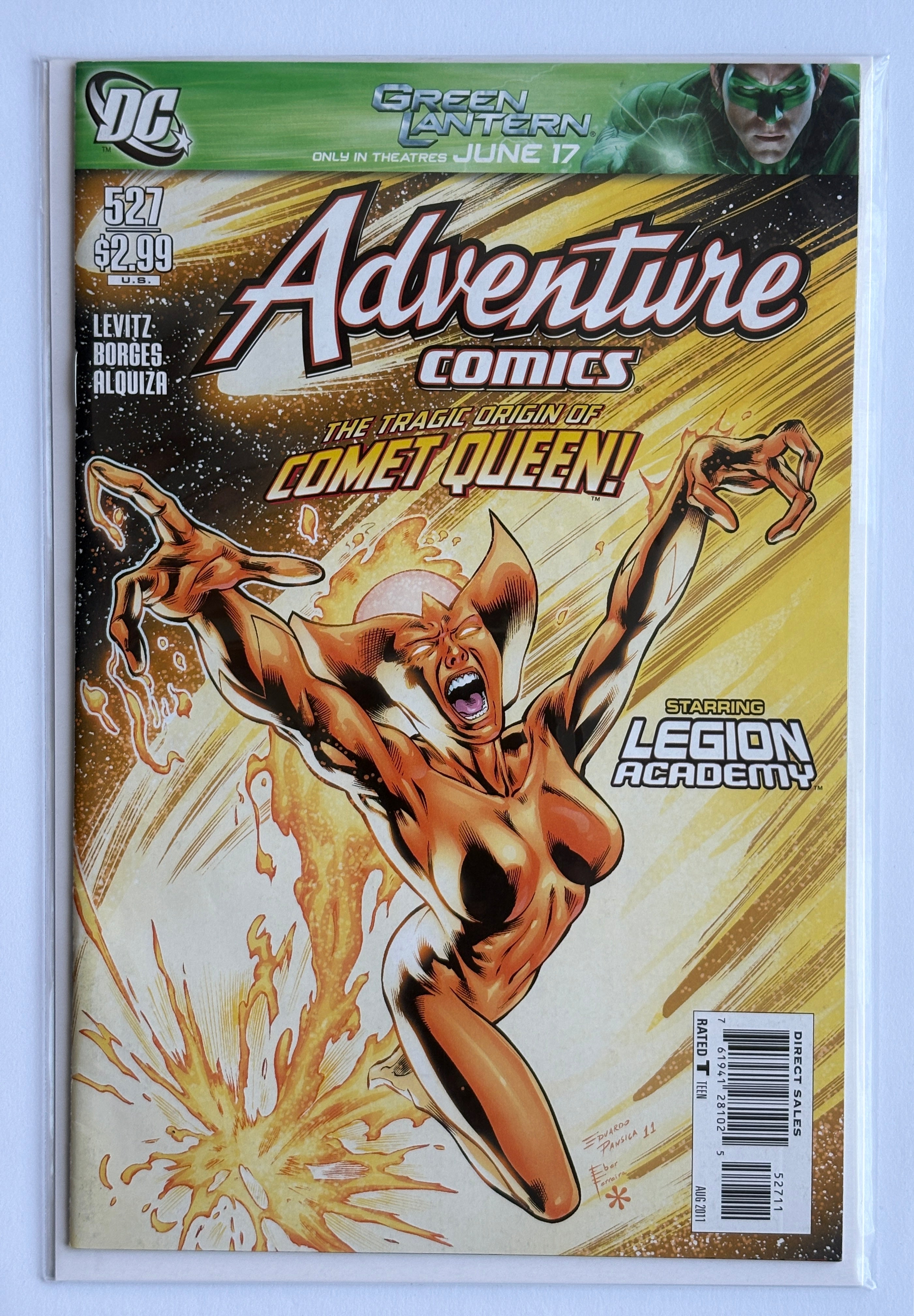 Adventure Comics #527 - Tragic Origin of Comet Queen DC Comics 2011 F/VF 7.0