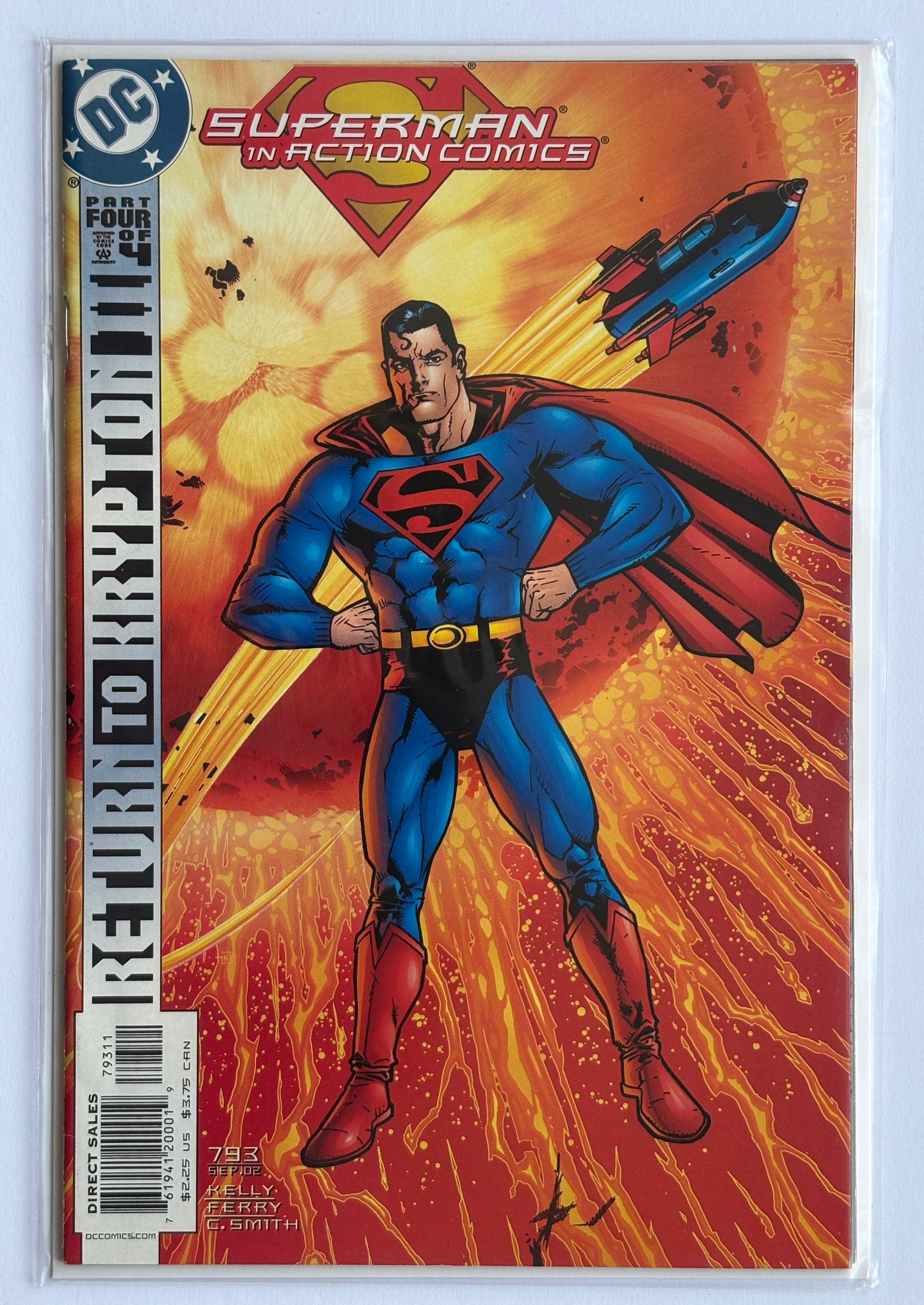 Action Comics #793 - 1st Printing - DC Comics September 2002 F/VF 7.0