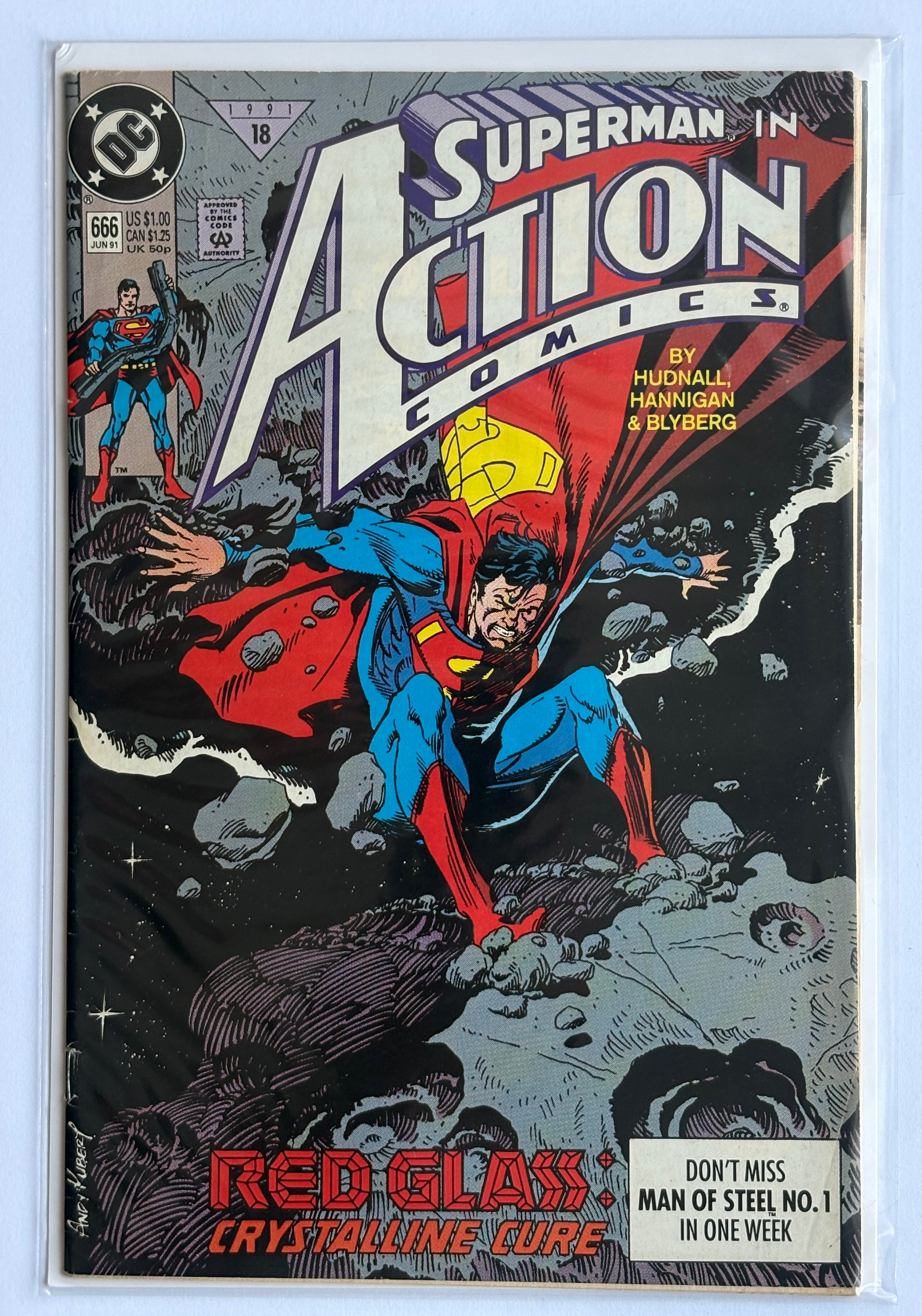 Action Comics #666 - Superman - DC Comics June 1991 FN+ 6.5