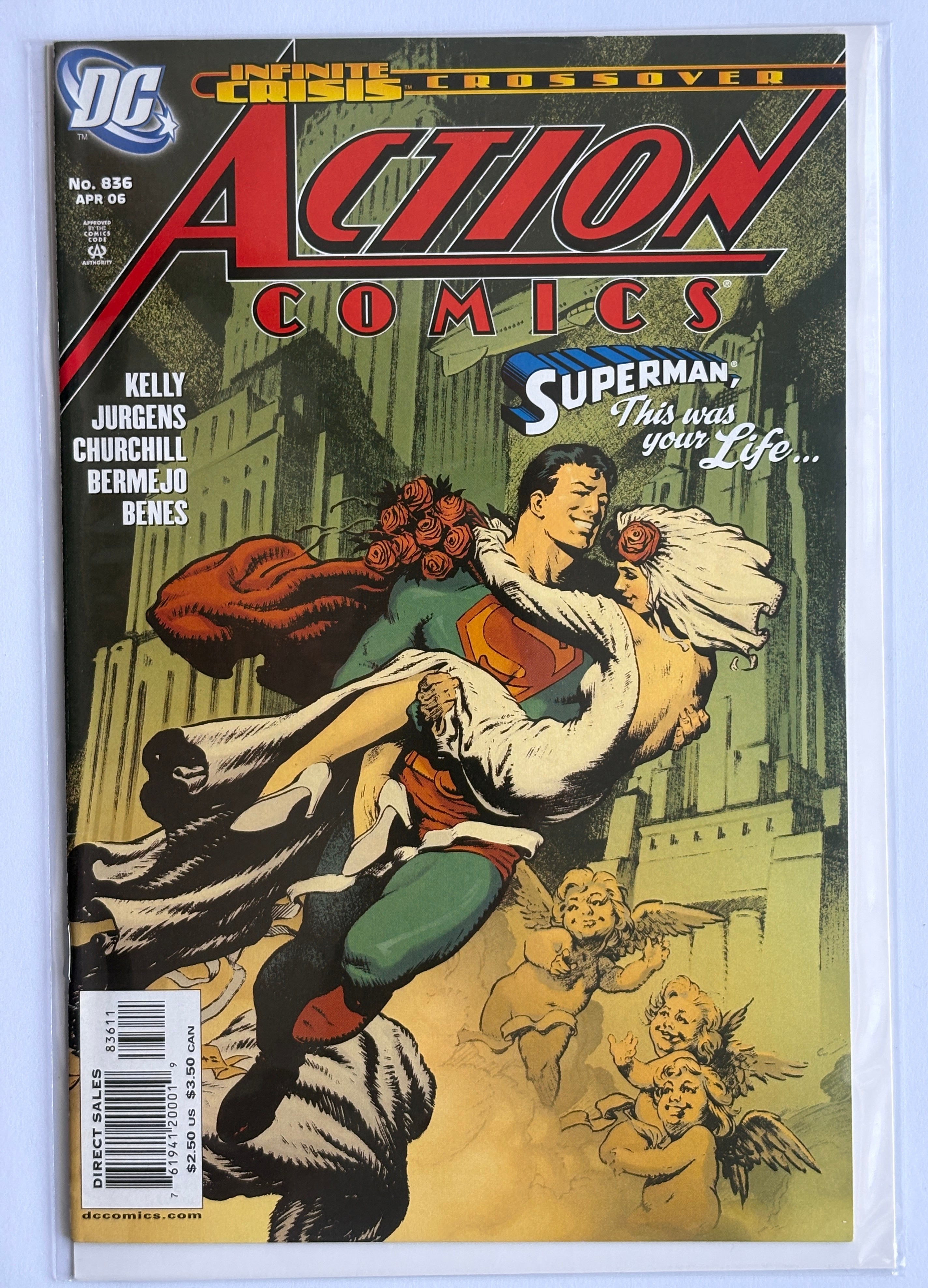 Action Comics #836 - Superman - 1st Printing DC Comics April 2006 VF 8.0