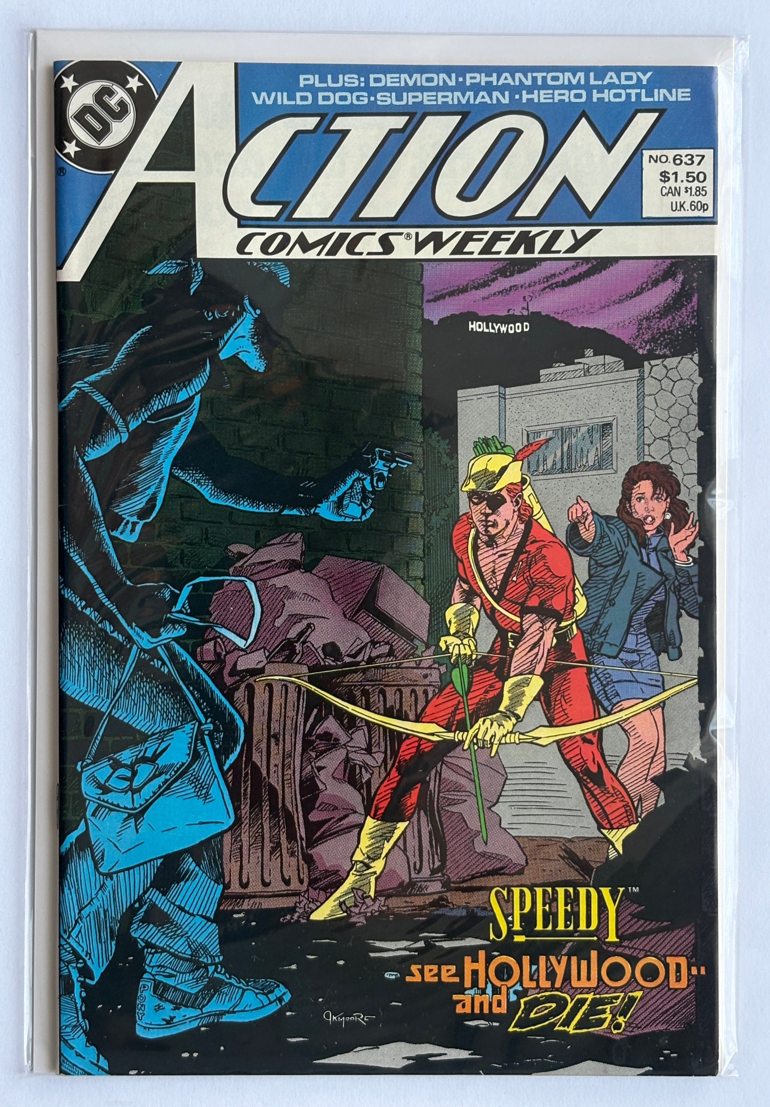 Action Comics Weekly #637 - Speedy - DC Comics - 31 January 1989 VF/NM 9.0