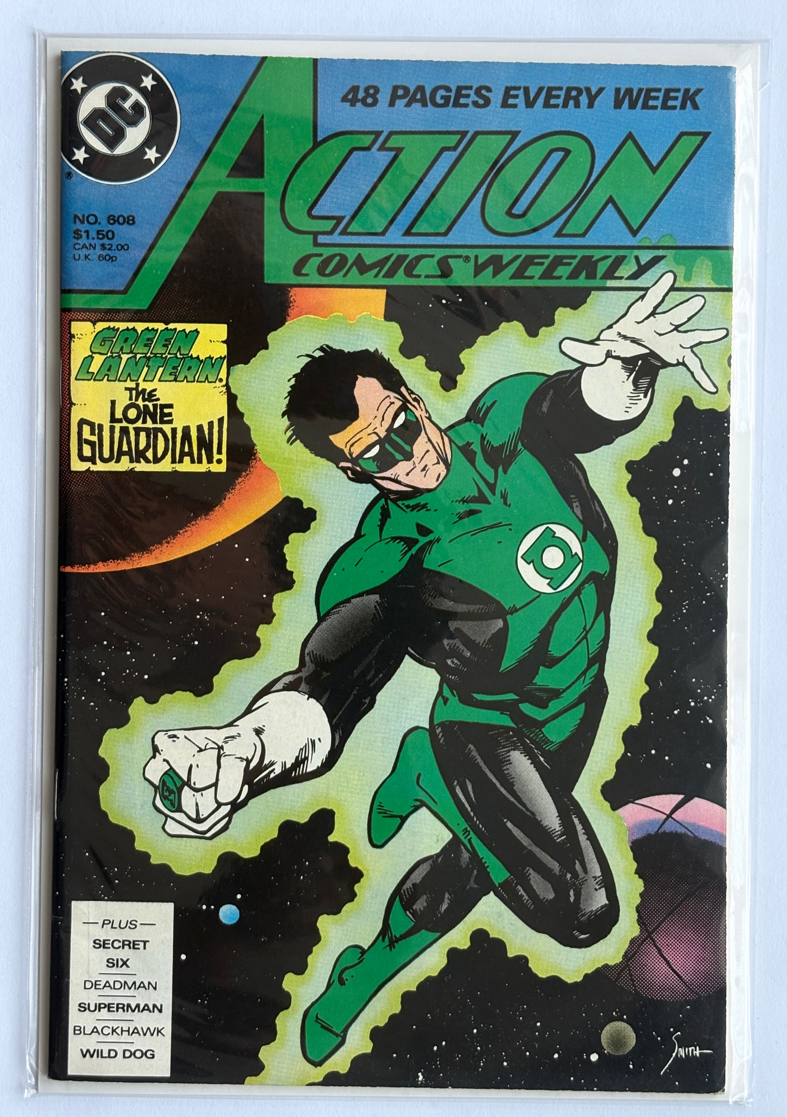 Action Comics Weekly #608 - Green Lantern - DC Comics - 1988 VF 8.0