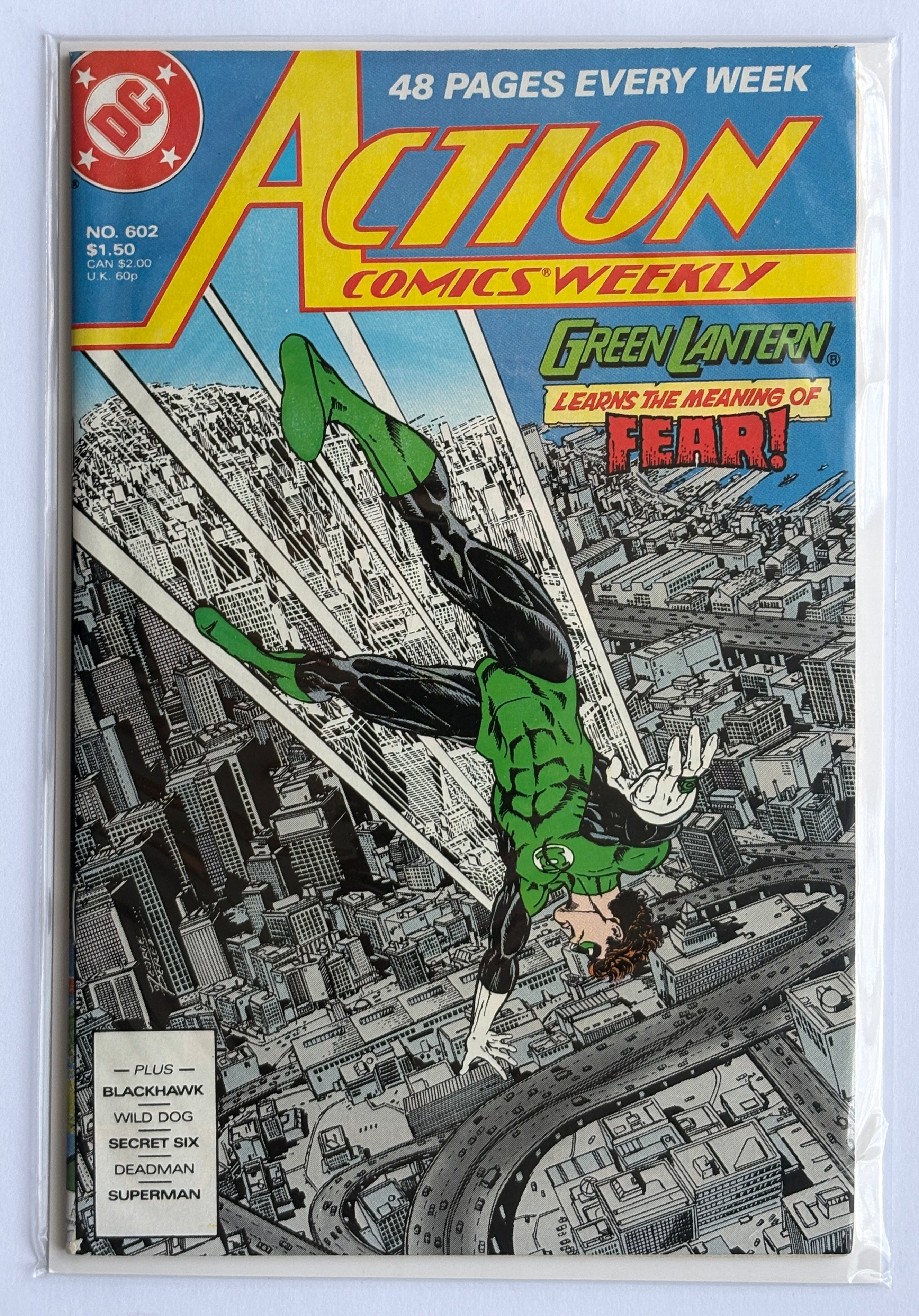 Action Comics Weekly #602 - Green Lantern - DC Comics - 1988 VF 8.0