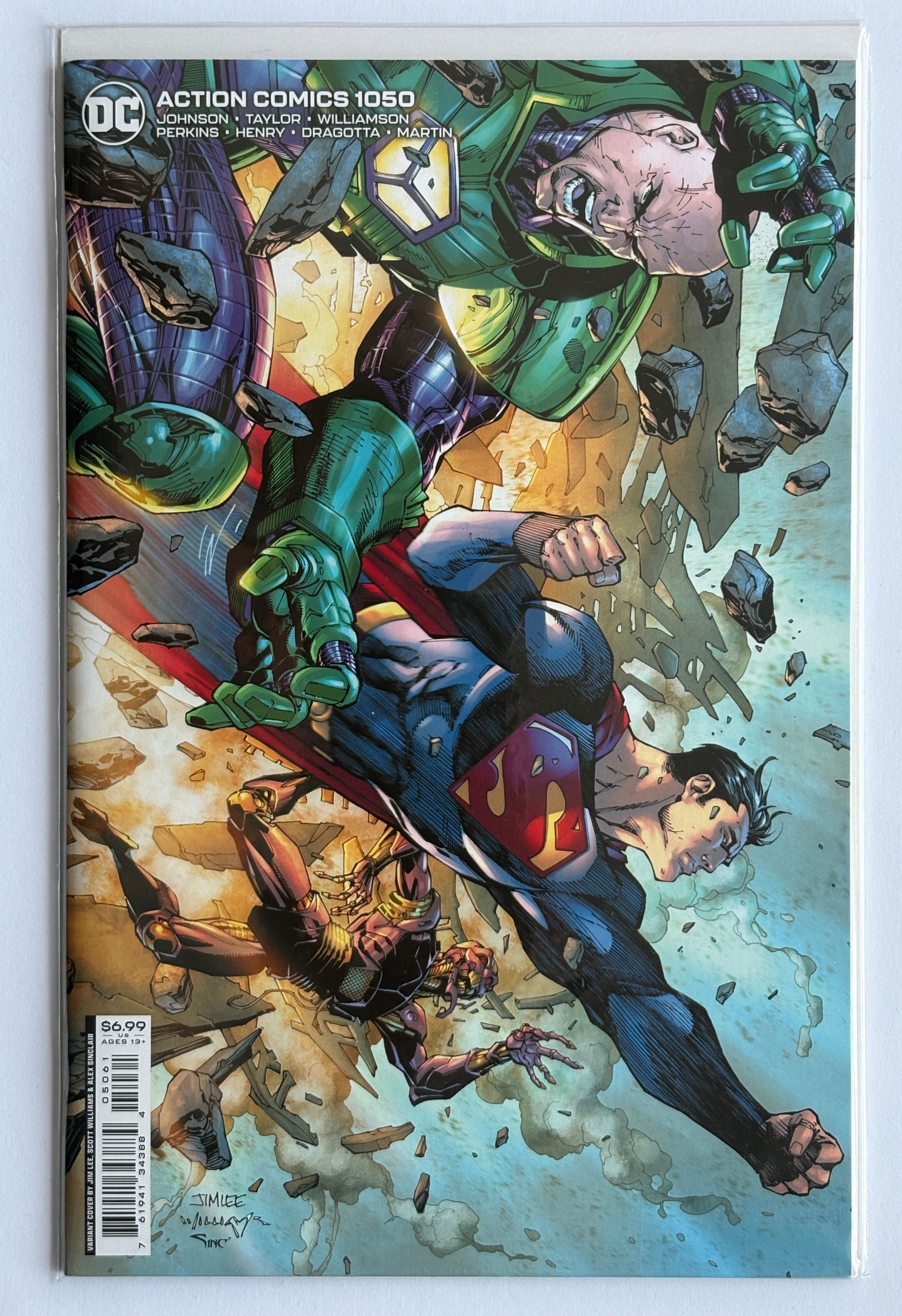 Action Comics #1050 - 1st Printing Variant Cover DC Comics February 2023 NM 9.4