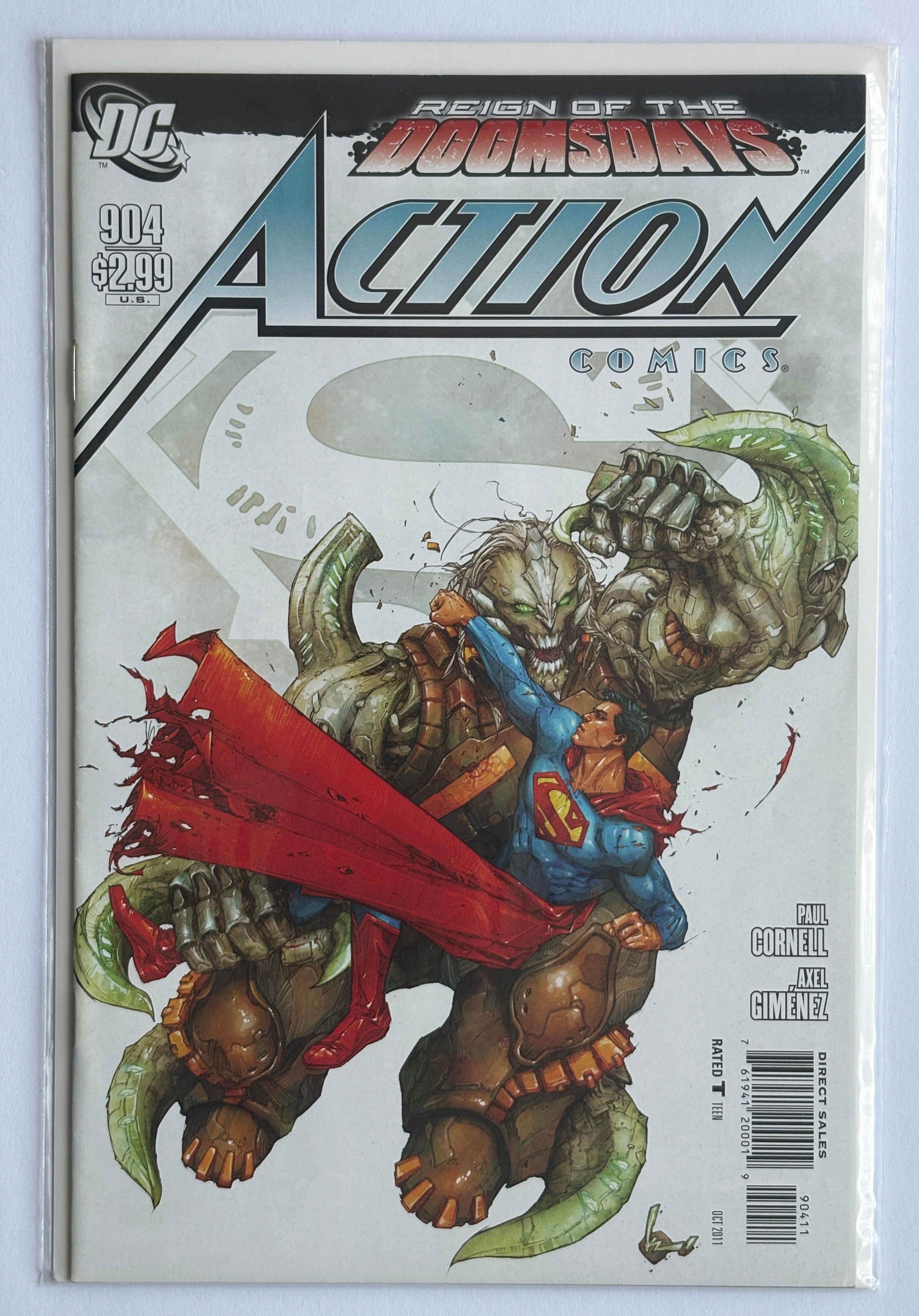 Action Comics #904 - Superman - 1st Printing - DC Comics October 2011 VF+ 8.5