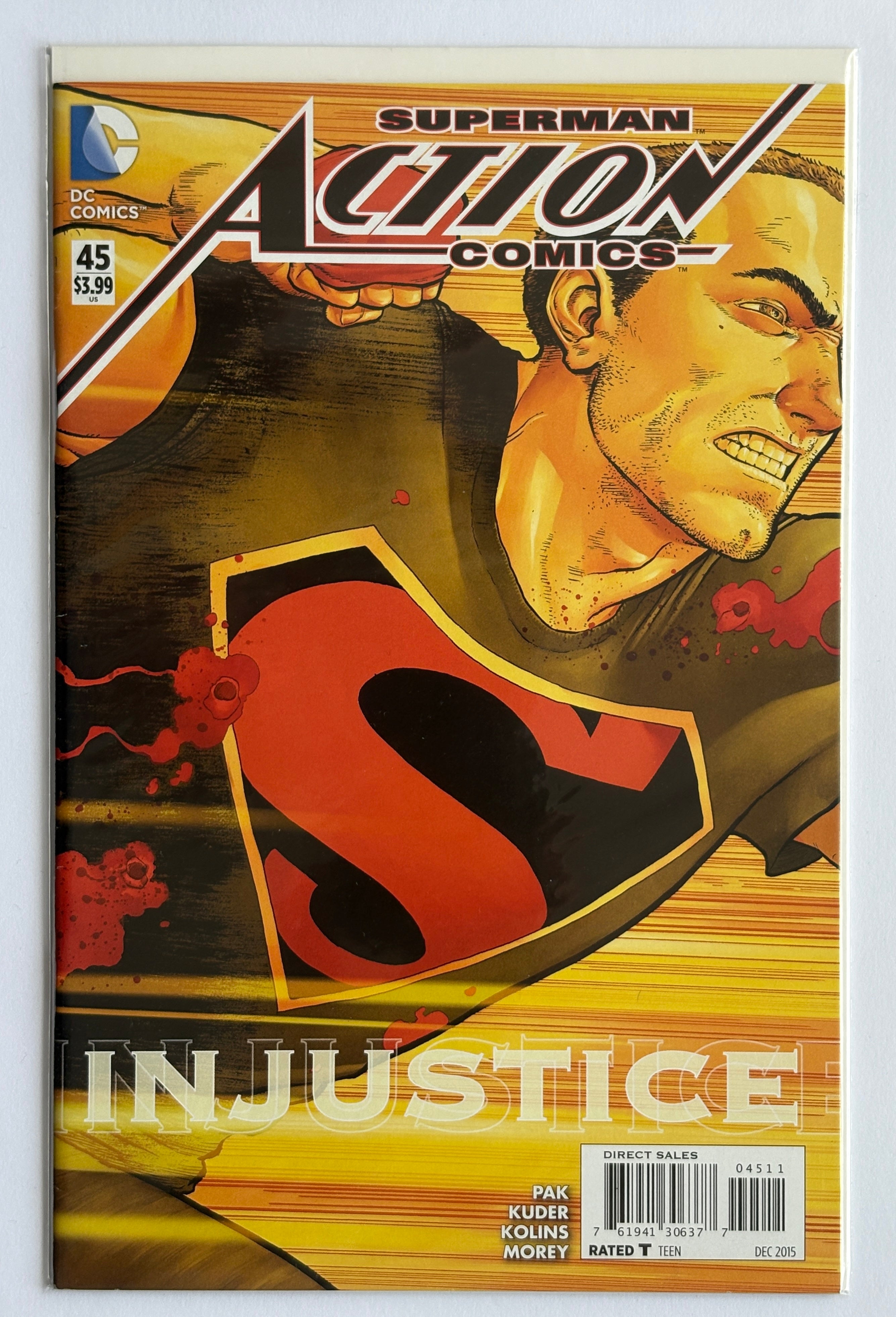 Action Comics #45 - 1st Printing - DC Comics December 2015 F/VF 7.0