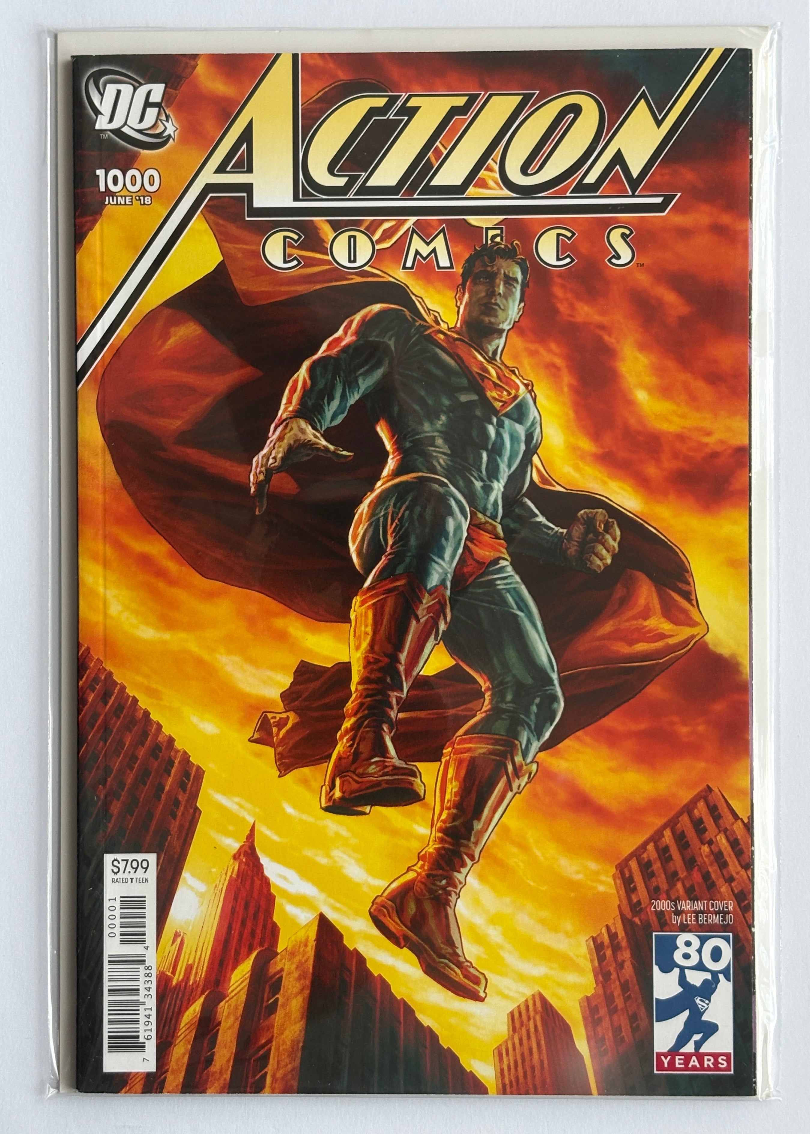 Action Comics #1000 - 1st Print 2000s Lee Bermejo Variant DC Comics June 2018 NM- 9.2