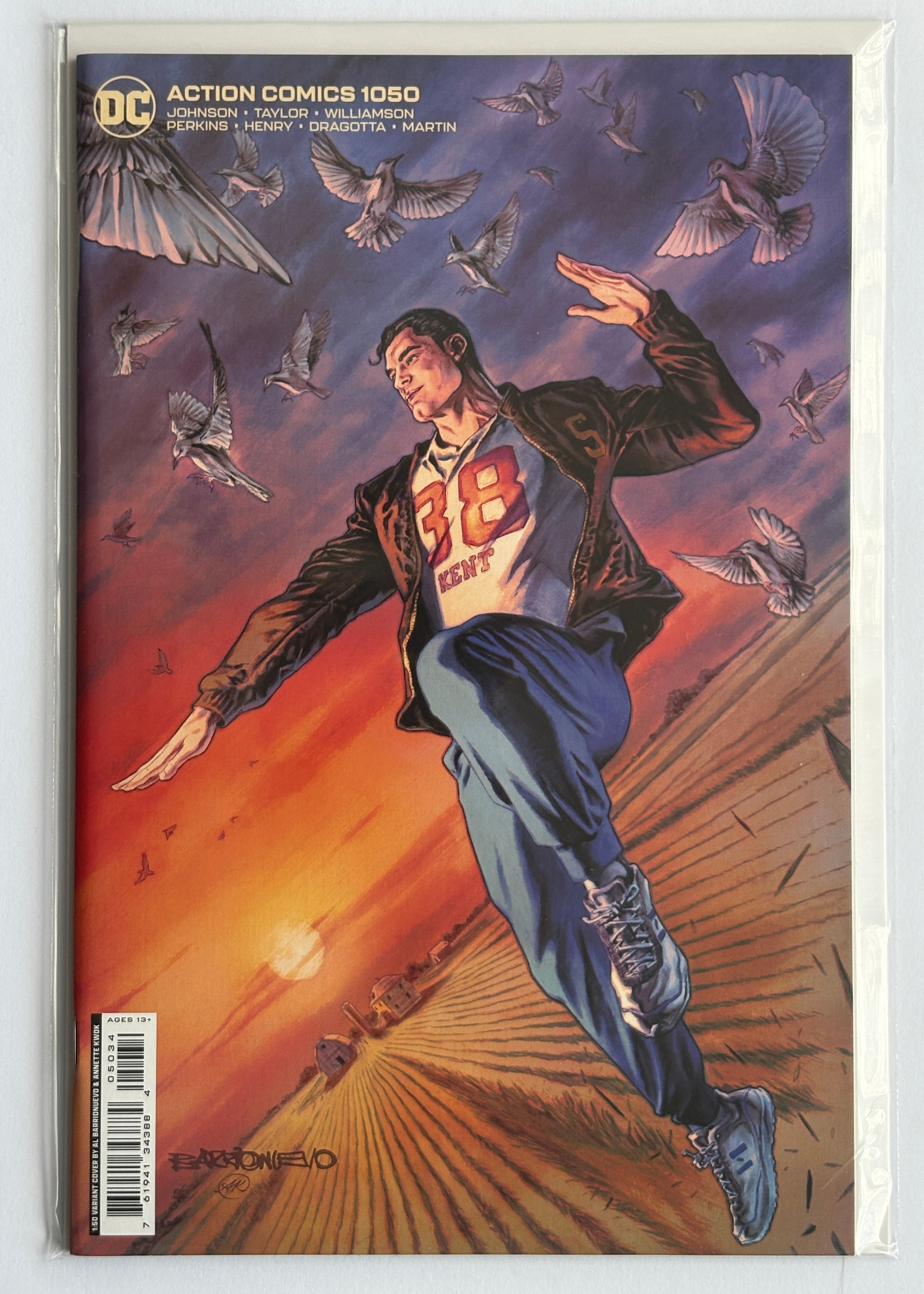Action Comics #1050 - 1:50 Barrionuevo Variant Cover DC Comics 2023 NM- 9.2