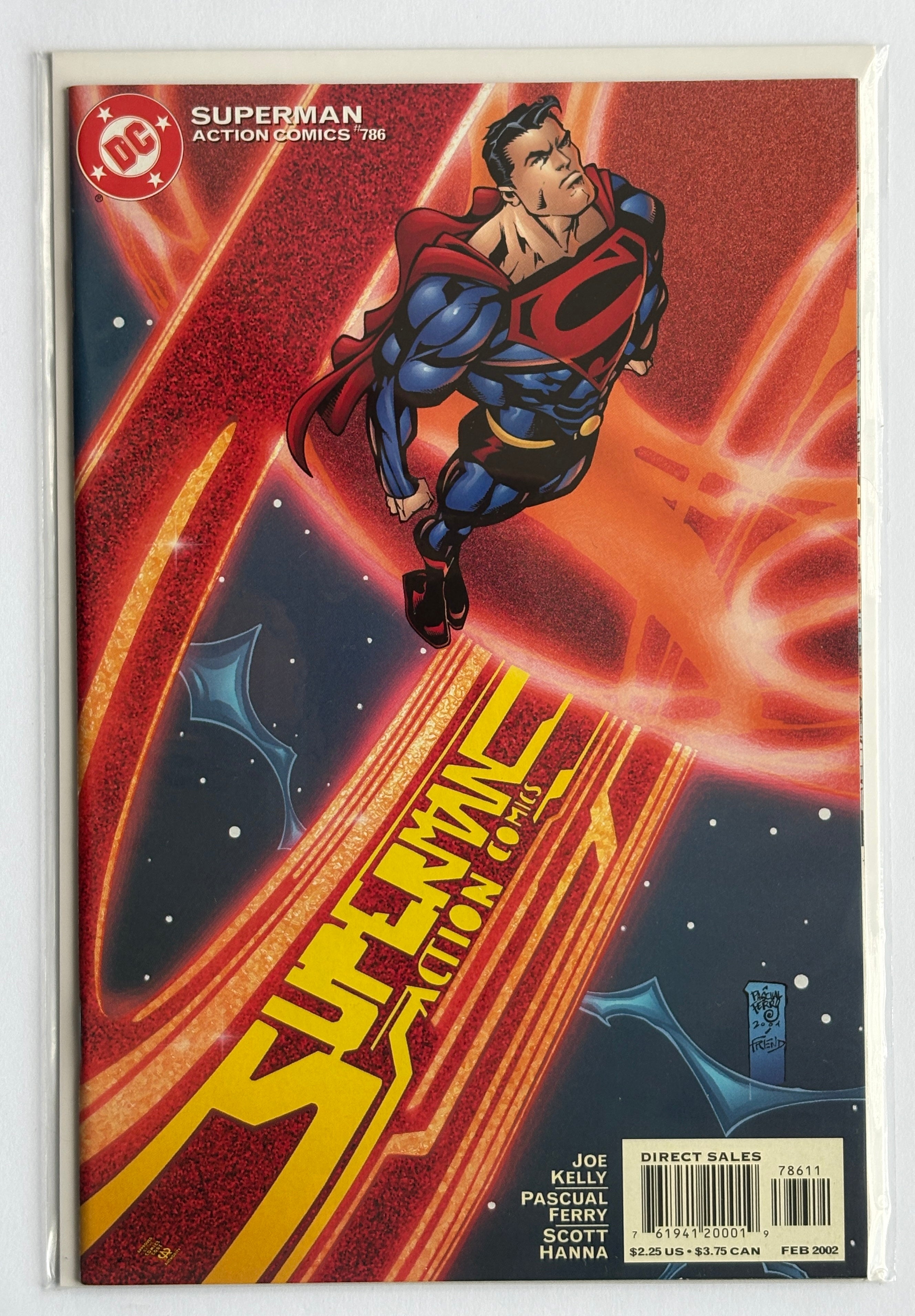 Action Comics #786 - 1st Printing - DC Comics February 2002 VF- 7.5