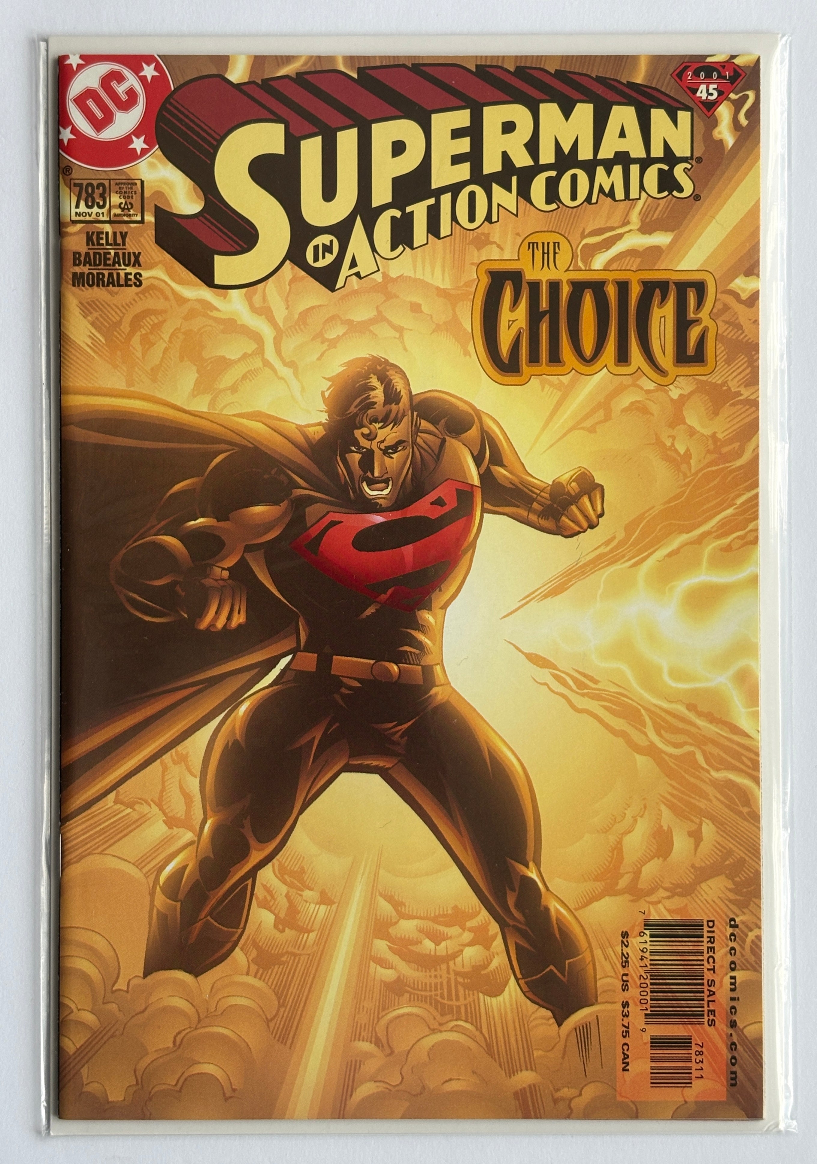 Action Comics #783 - 1st Printing - DC Comics November 2001 VF- 7.5