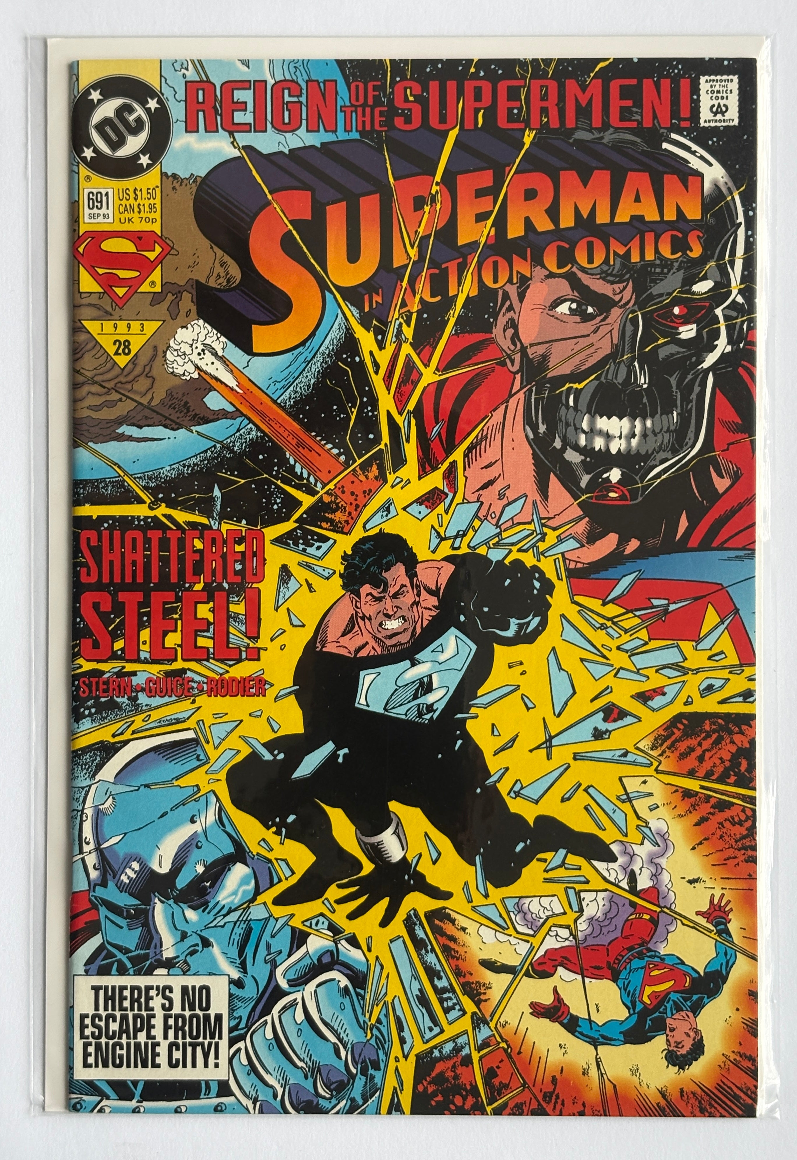 Action Comics #691 - Superman - DC Comics September 1993 VF- 7.5