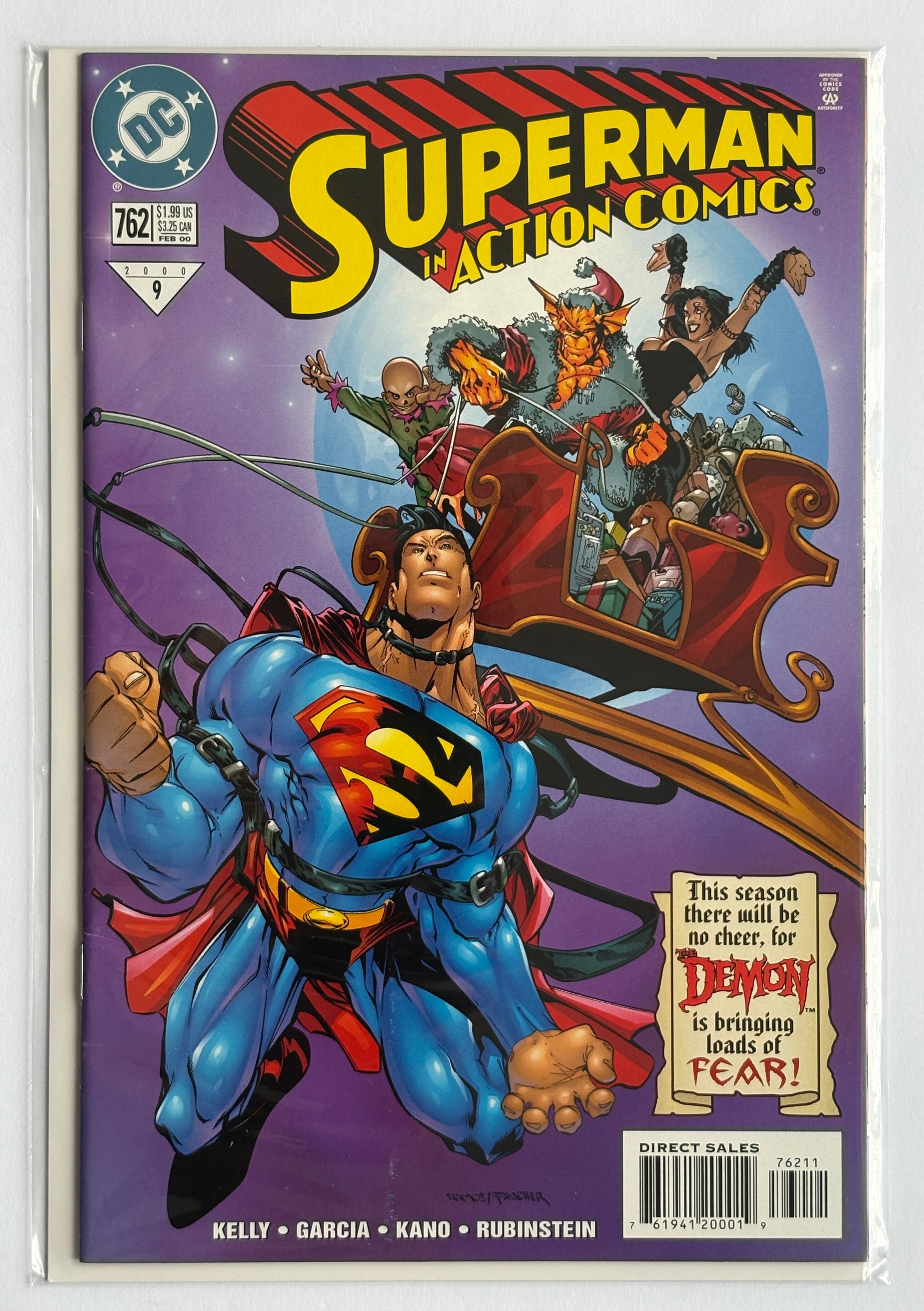 Action Comics #762 - Superman - DC Comics February 2000 F/VF 7.0