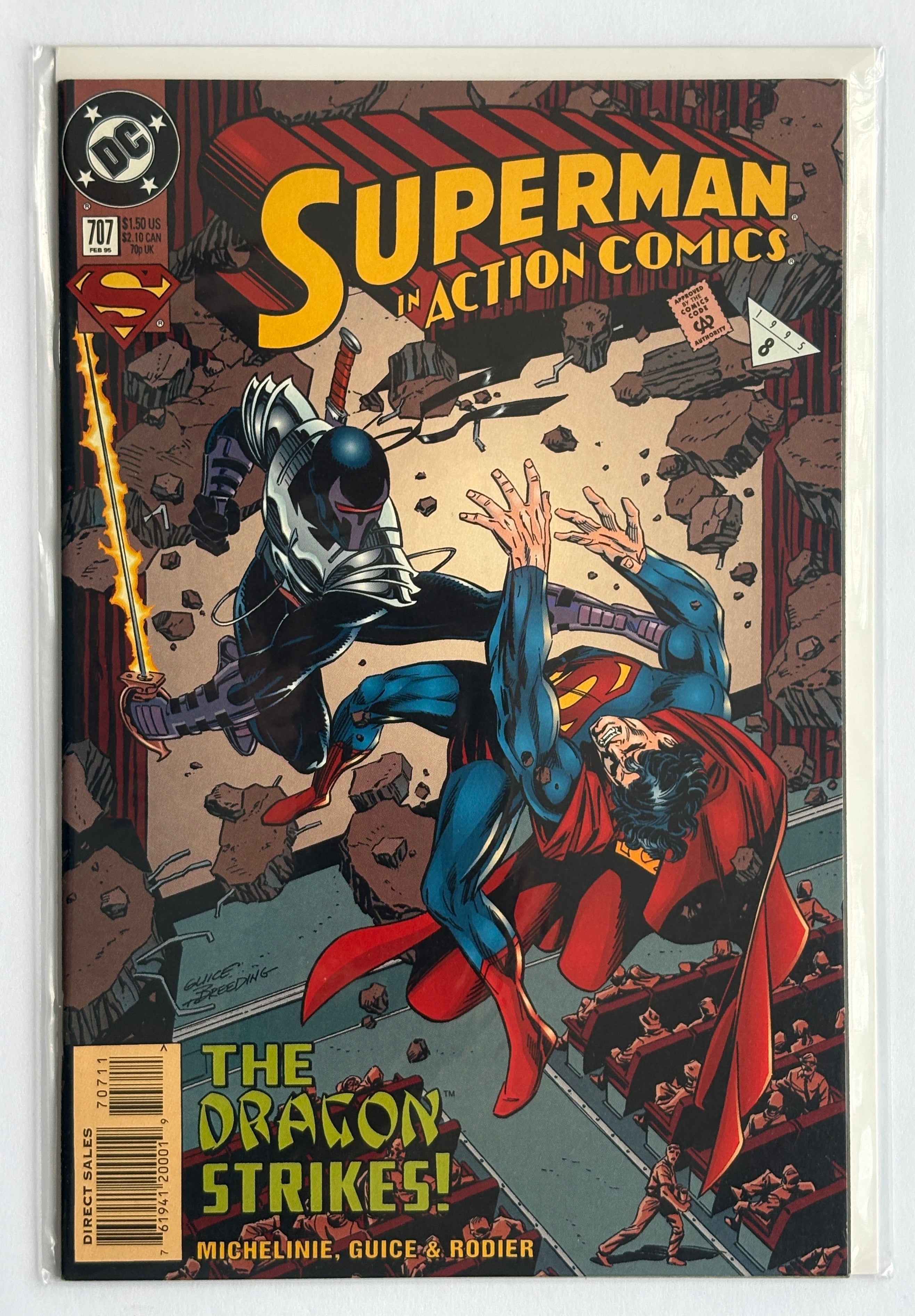 Action Comics #707 - Superman - DC Comics February 1995 VF/NM 9.0