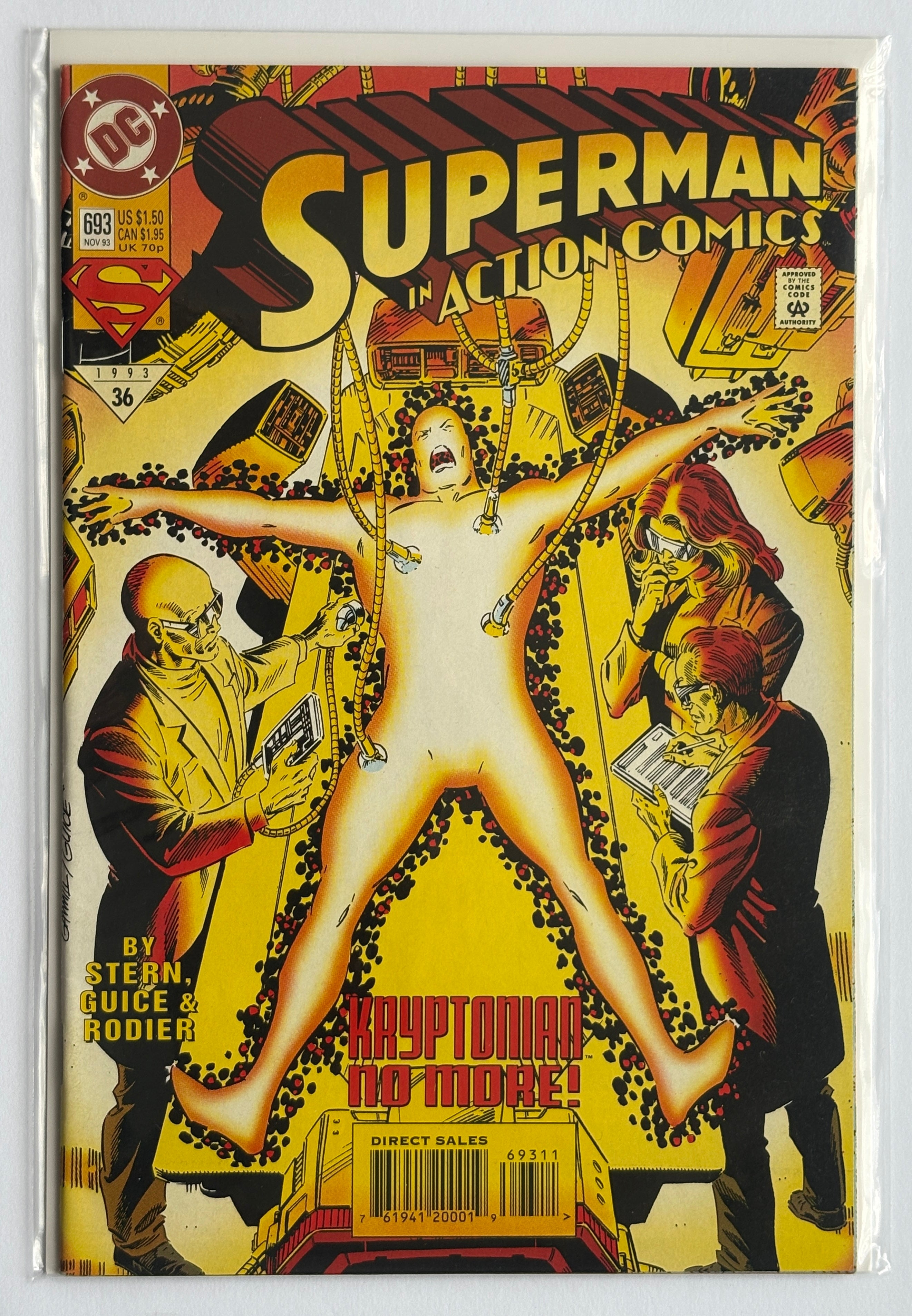 Action Comics #693 - Superman - DC Comics November 1993 VF- 7.5