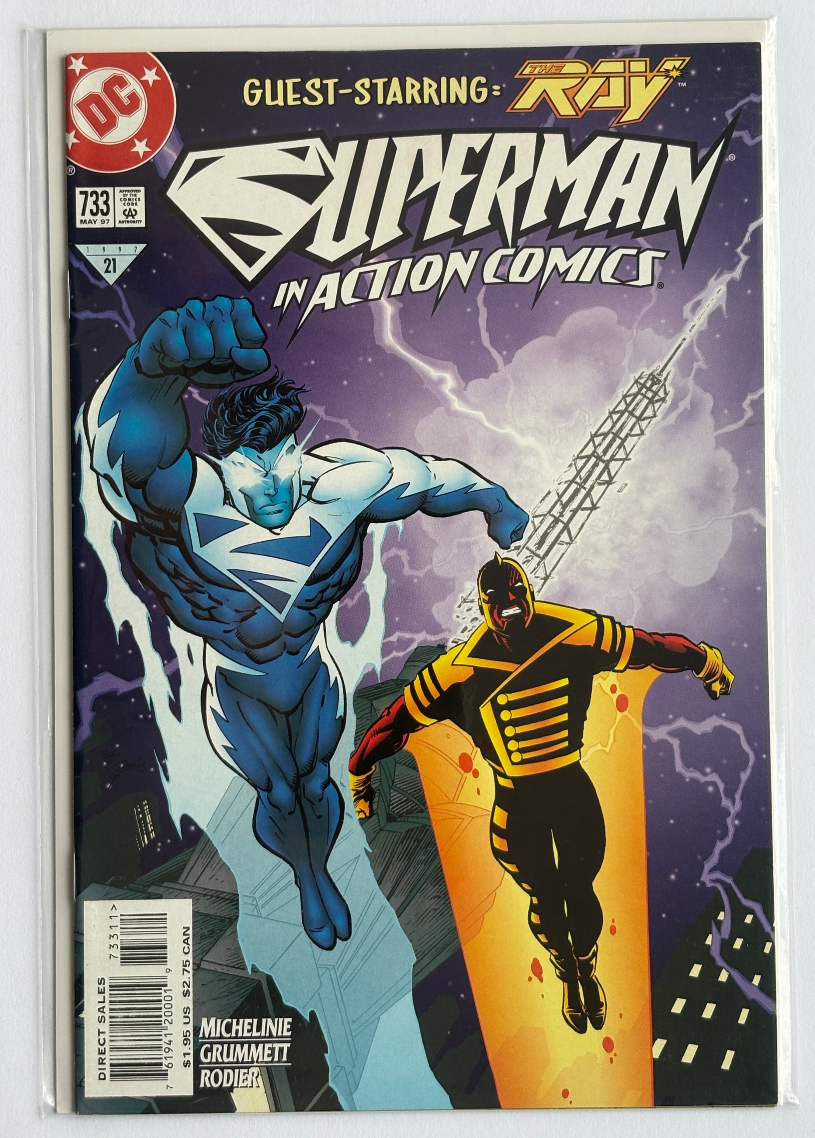 Action Comics #733 - Superman - DC Comics May 1997 VF+ 8.5