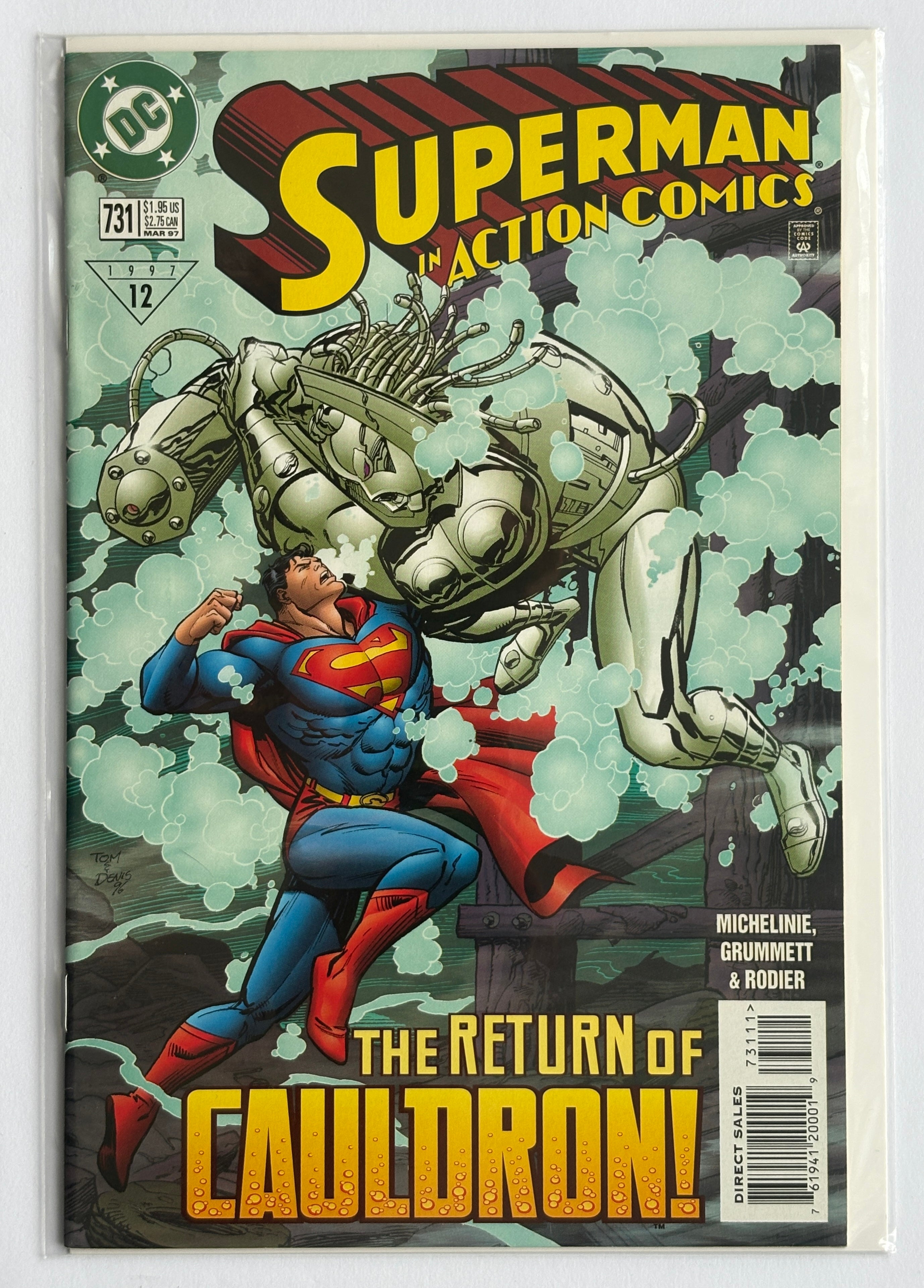 Action Comics #731 - Superman - DC Comics March 1997 VF 8.0