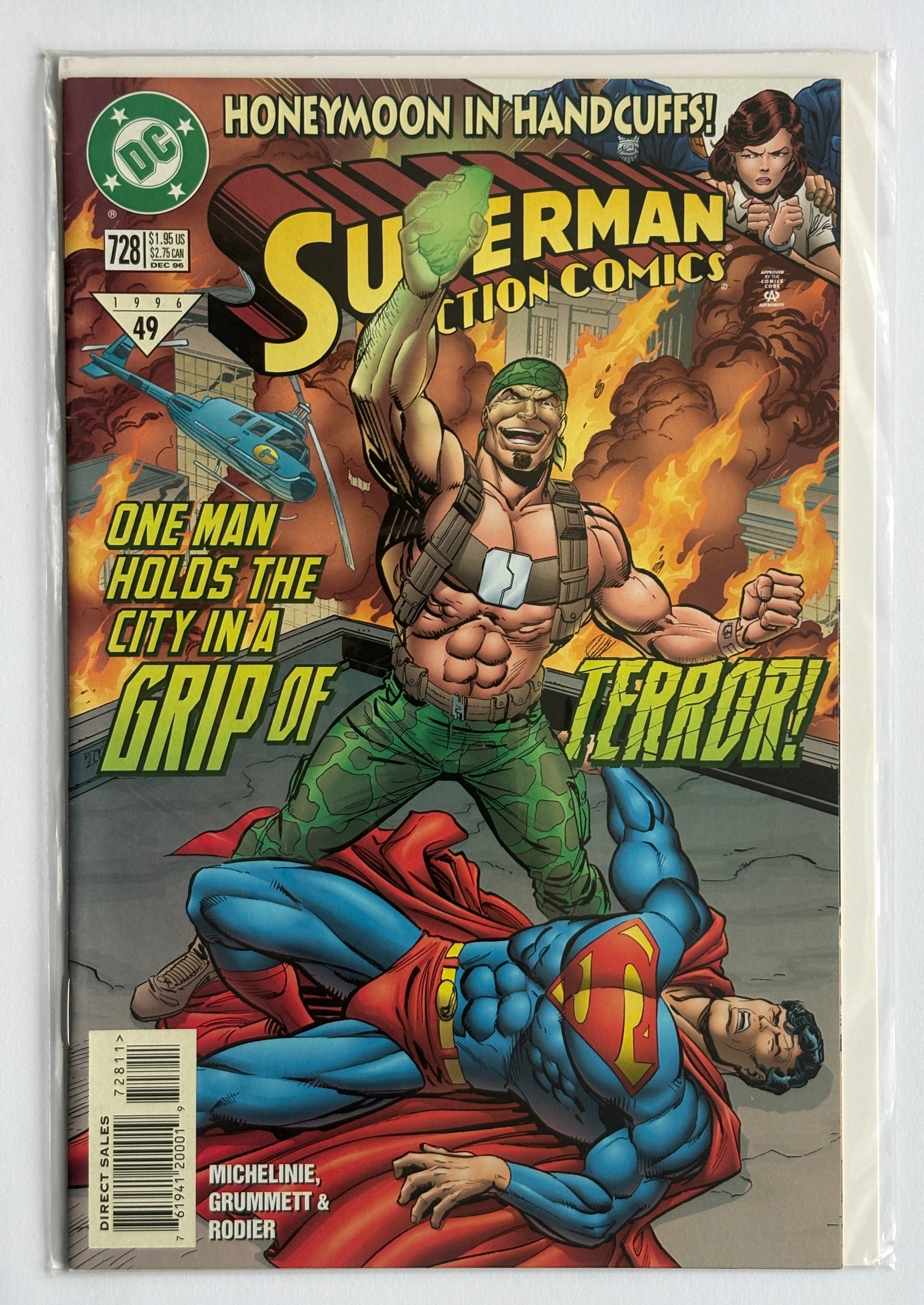 Action Comics #728 - Superman - DC Comics December 1996 VF- 7.5