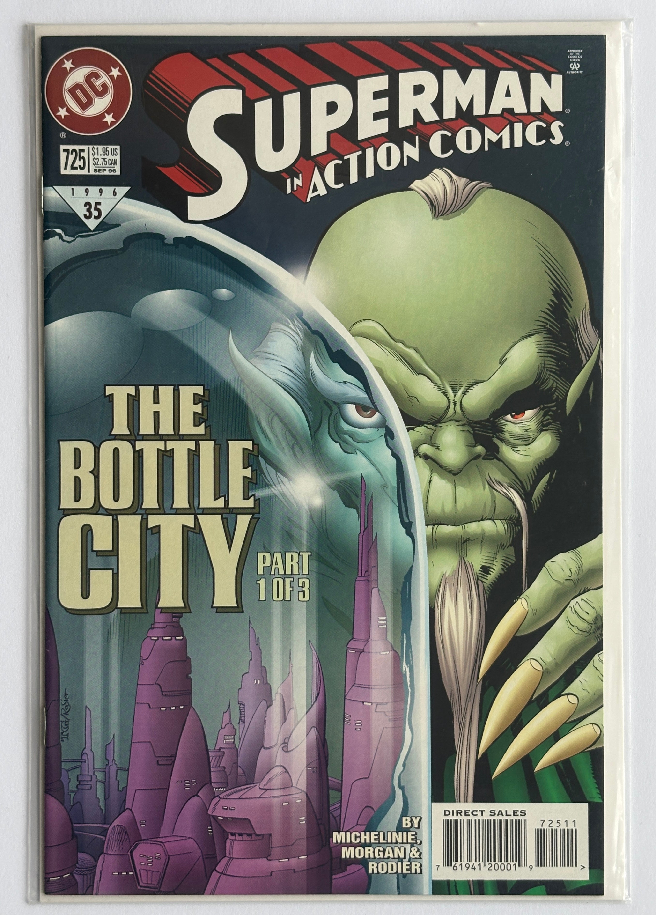 Action Comics #725 - Superman - DC Comics September 1996 VF- 7.5
