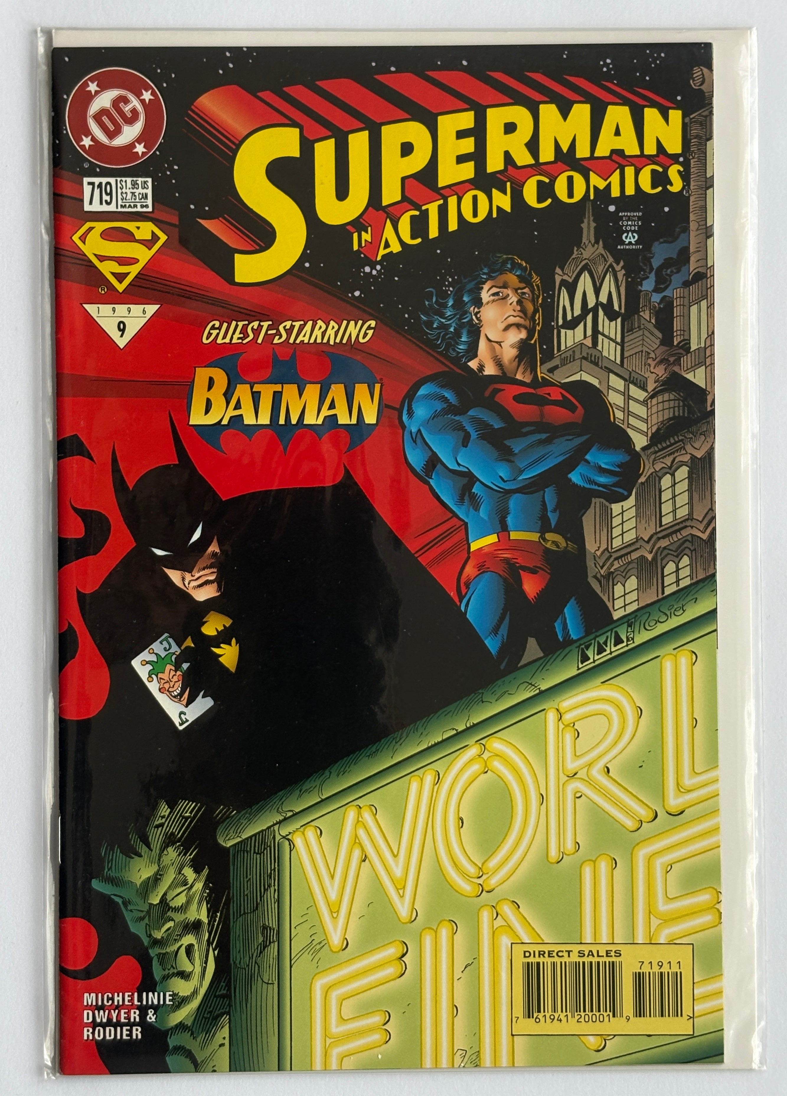 Action Comics #719 - Superman - DC Comics March 1996 VF- 7.5