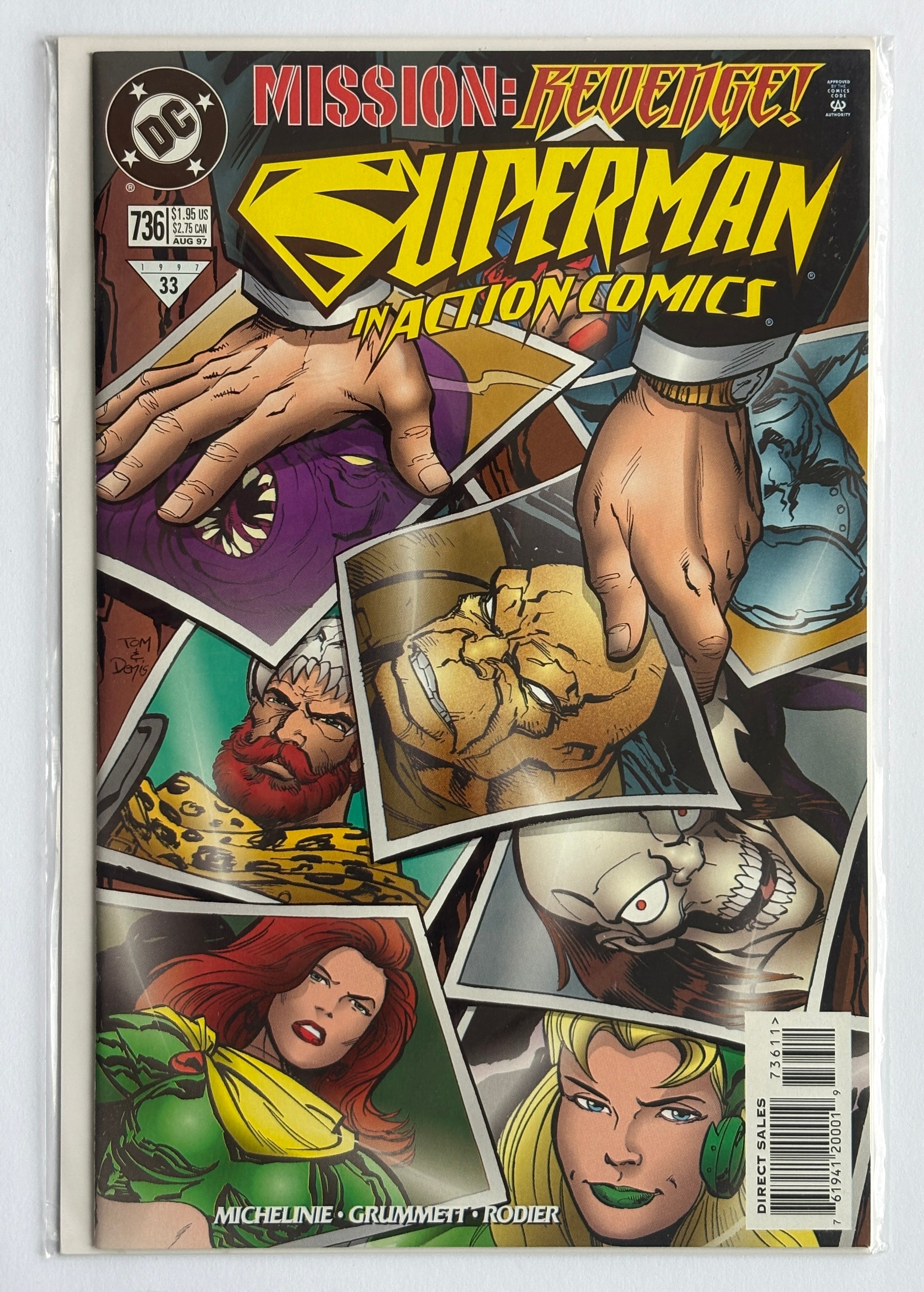 Action Comics #736 - Superman - DC Comics August 1997 VF+ 8.5