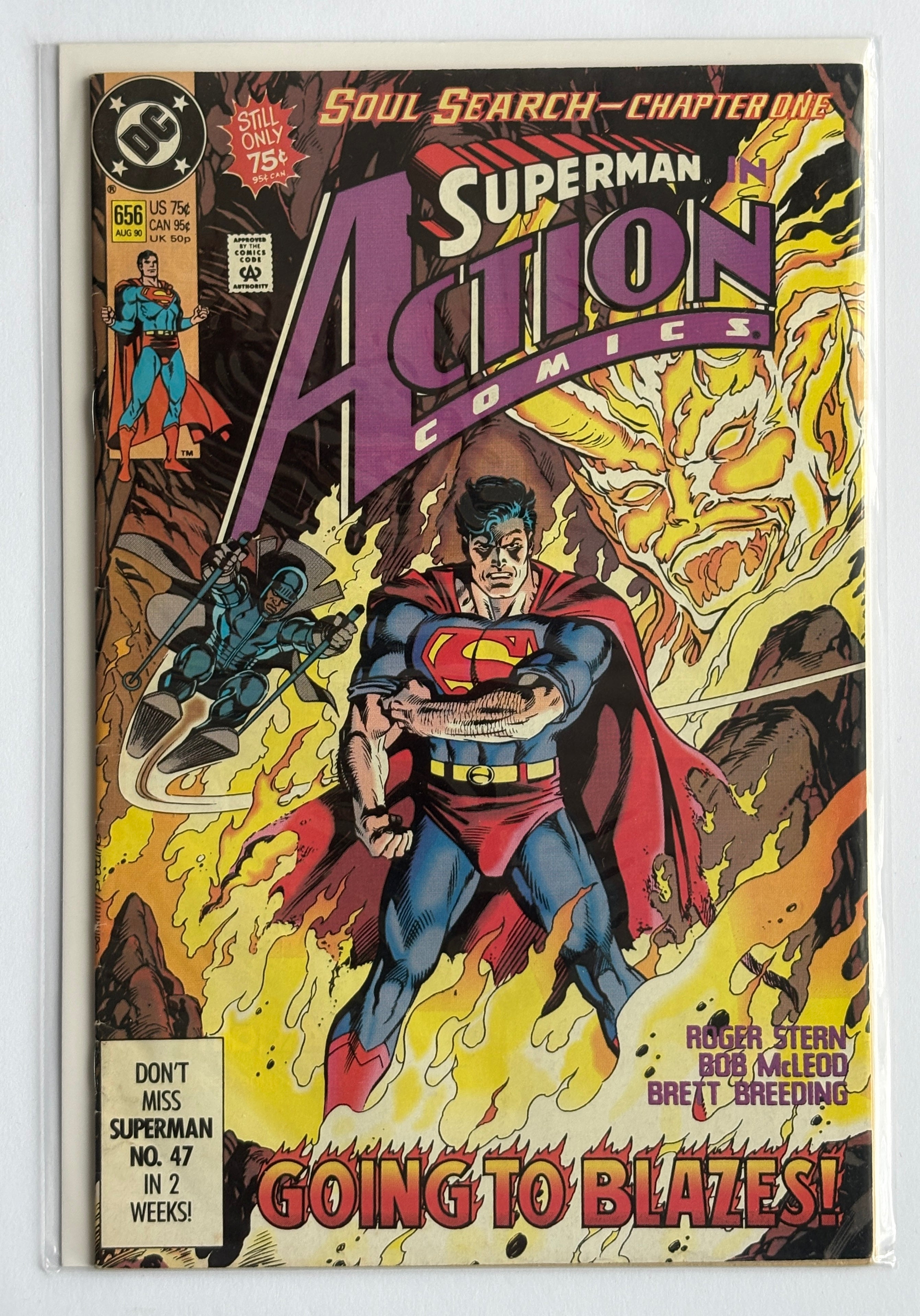 Action Comics #656 - DC Comics - August 1990 FN 6.0