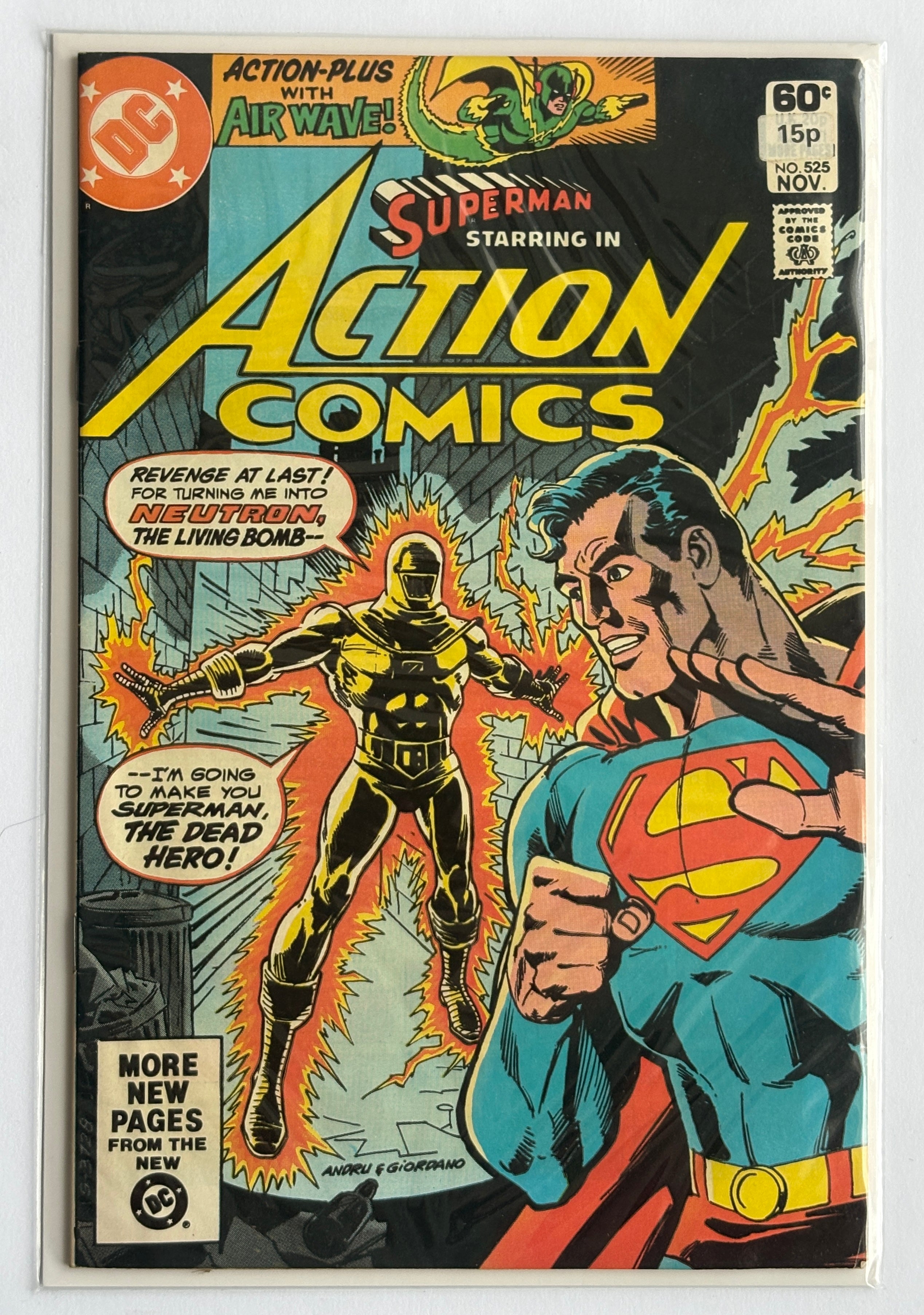 Action Comics #525 - Superman - DC Comics November 1981 VF 8.0