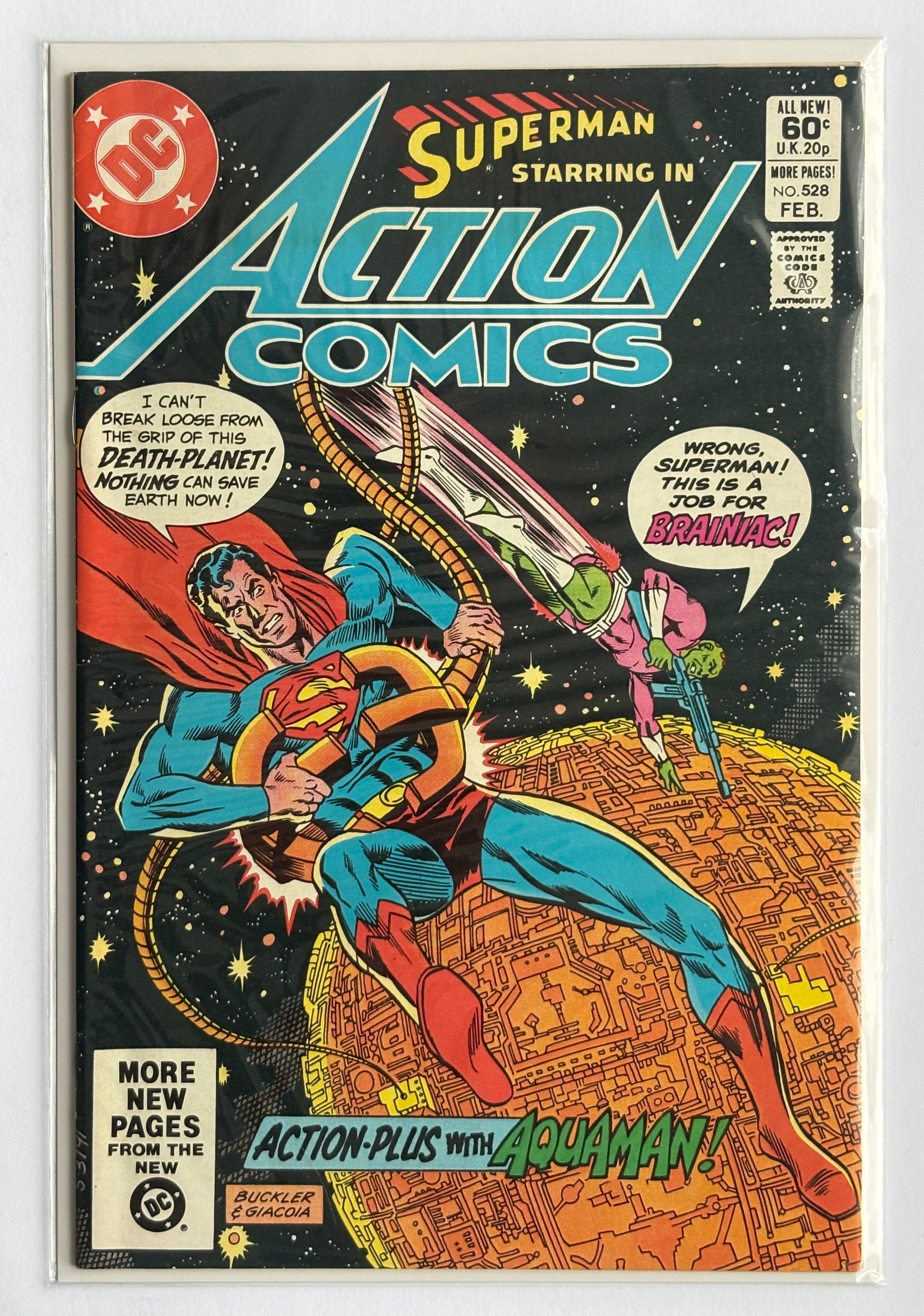 Action Comics #528 - Superman - DC Comics February 1982 VF 8.0