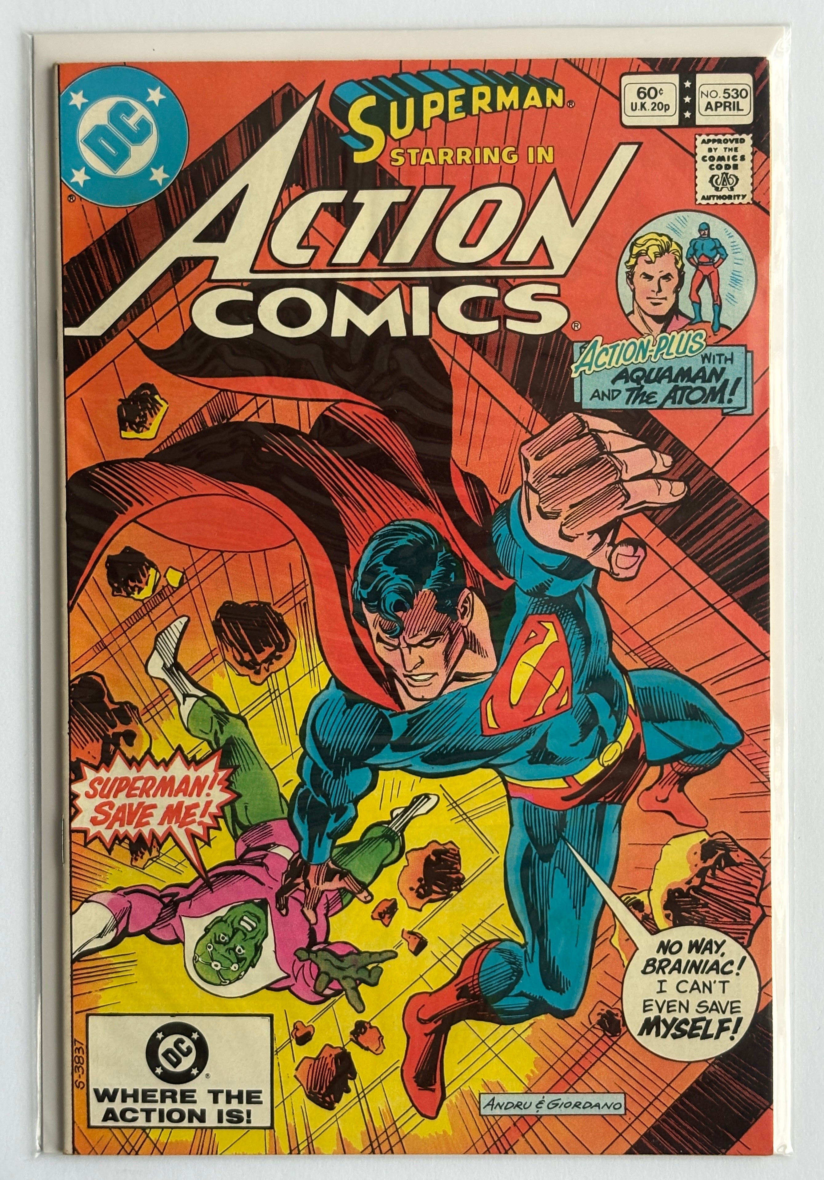 Action Comics #530 - Superman - DC Comics April 1982 VF+ 8.5