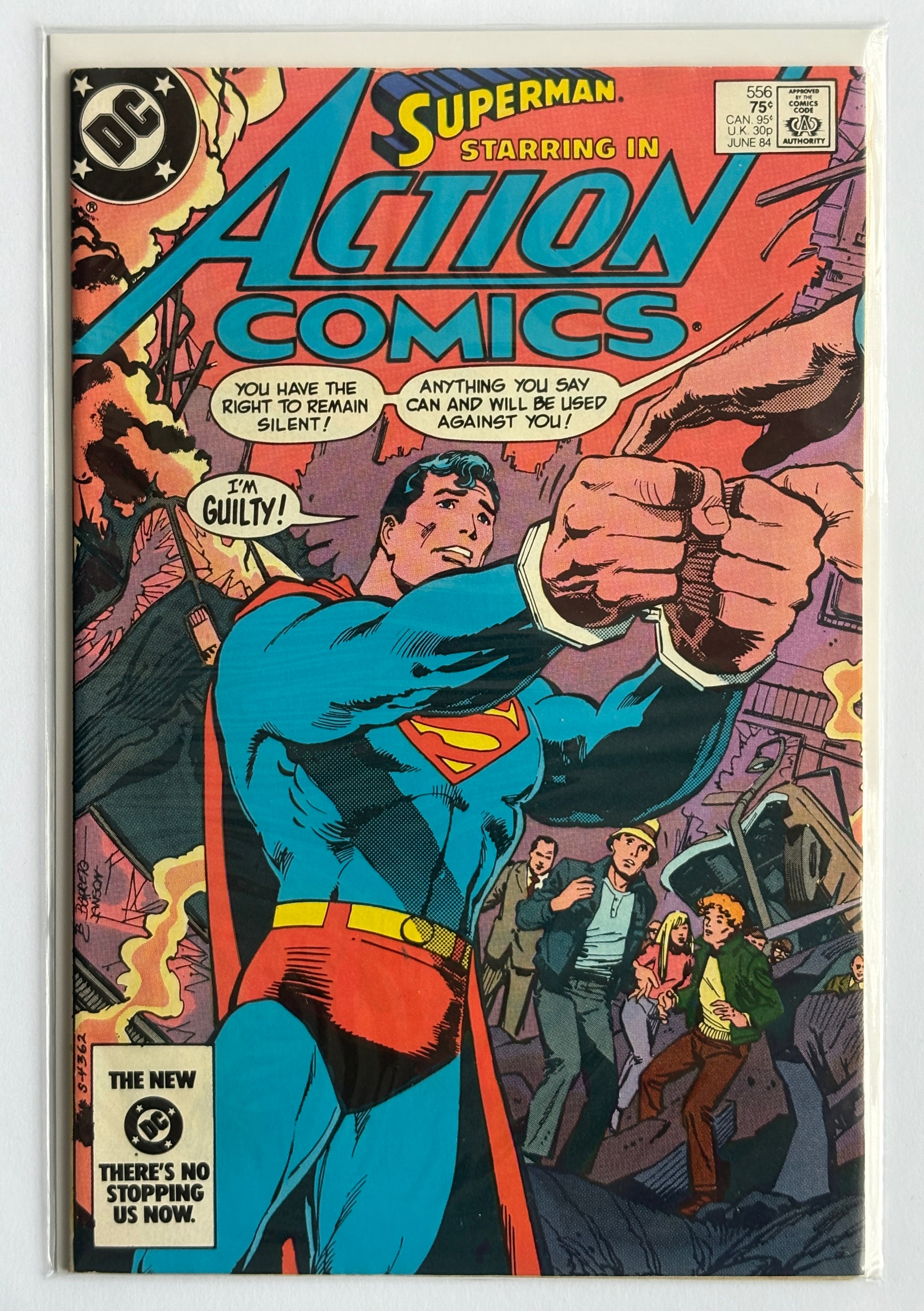 Action Comics #556 - Superman - DC Comics june 1984 VF+ 8.5