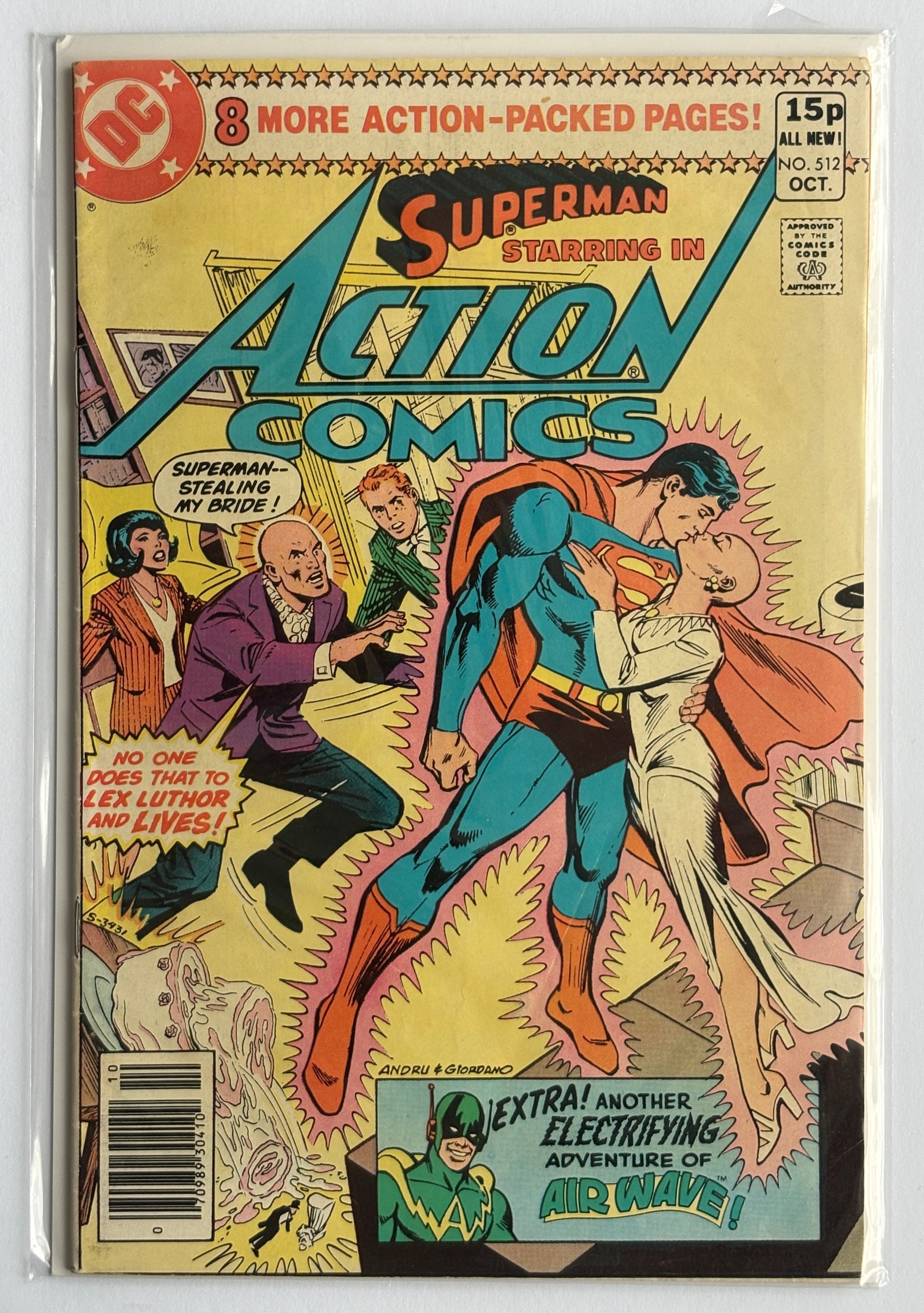 Action Comics #512 - Superman - DC Comics October F/VF 7.0