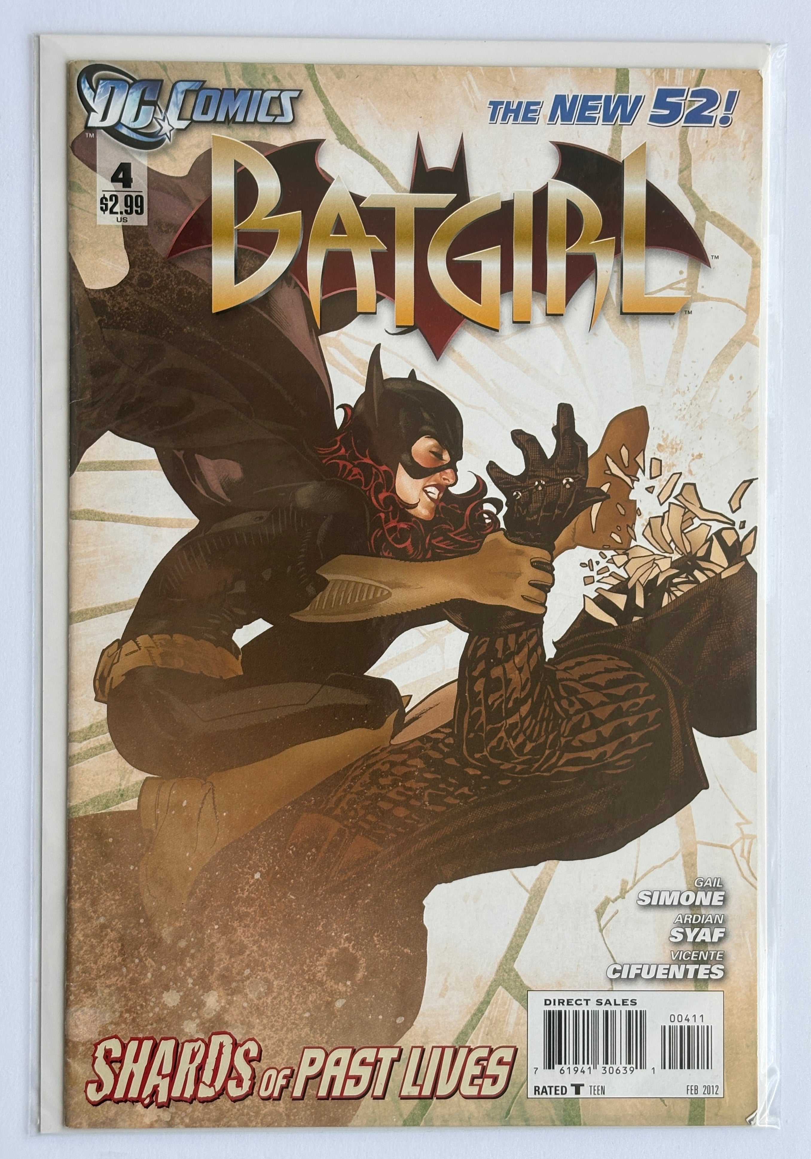 Batgirl #4 - New 52 - 1st Printing - DC Comics February 2012 FN+ 6.5