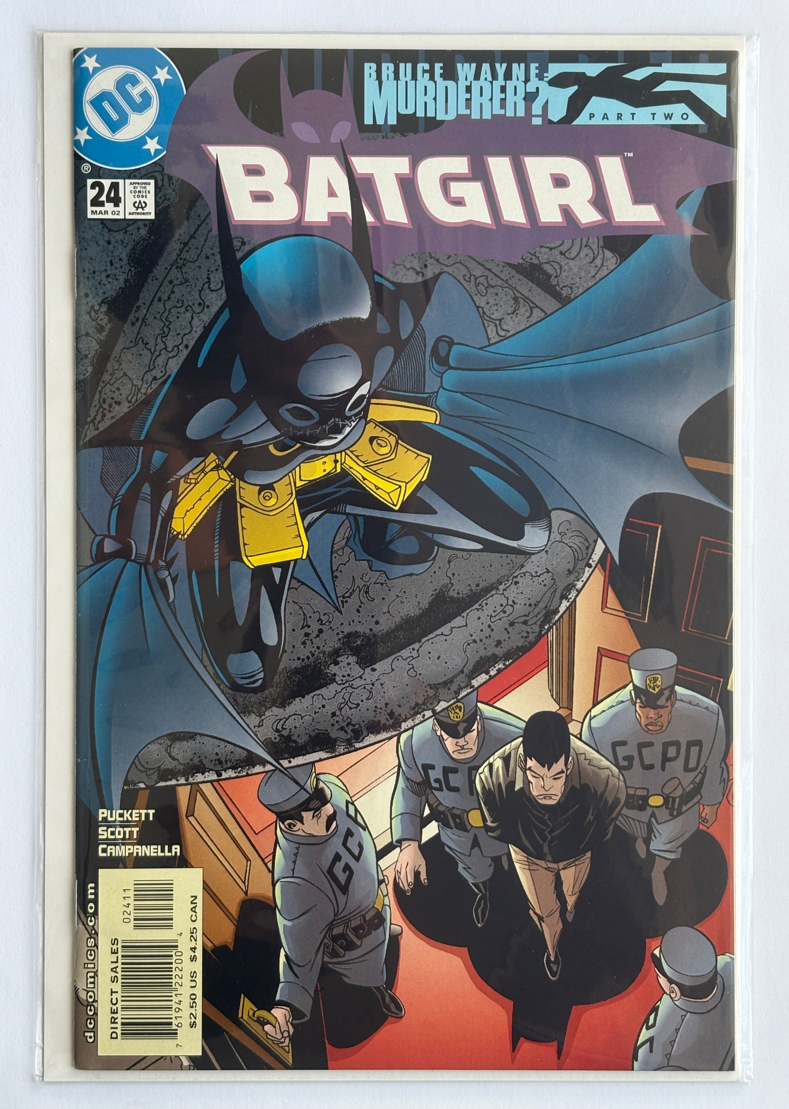 Batgirl #24 - 1st Print - DC Comics March 2002 VF- 7.5