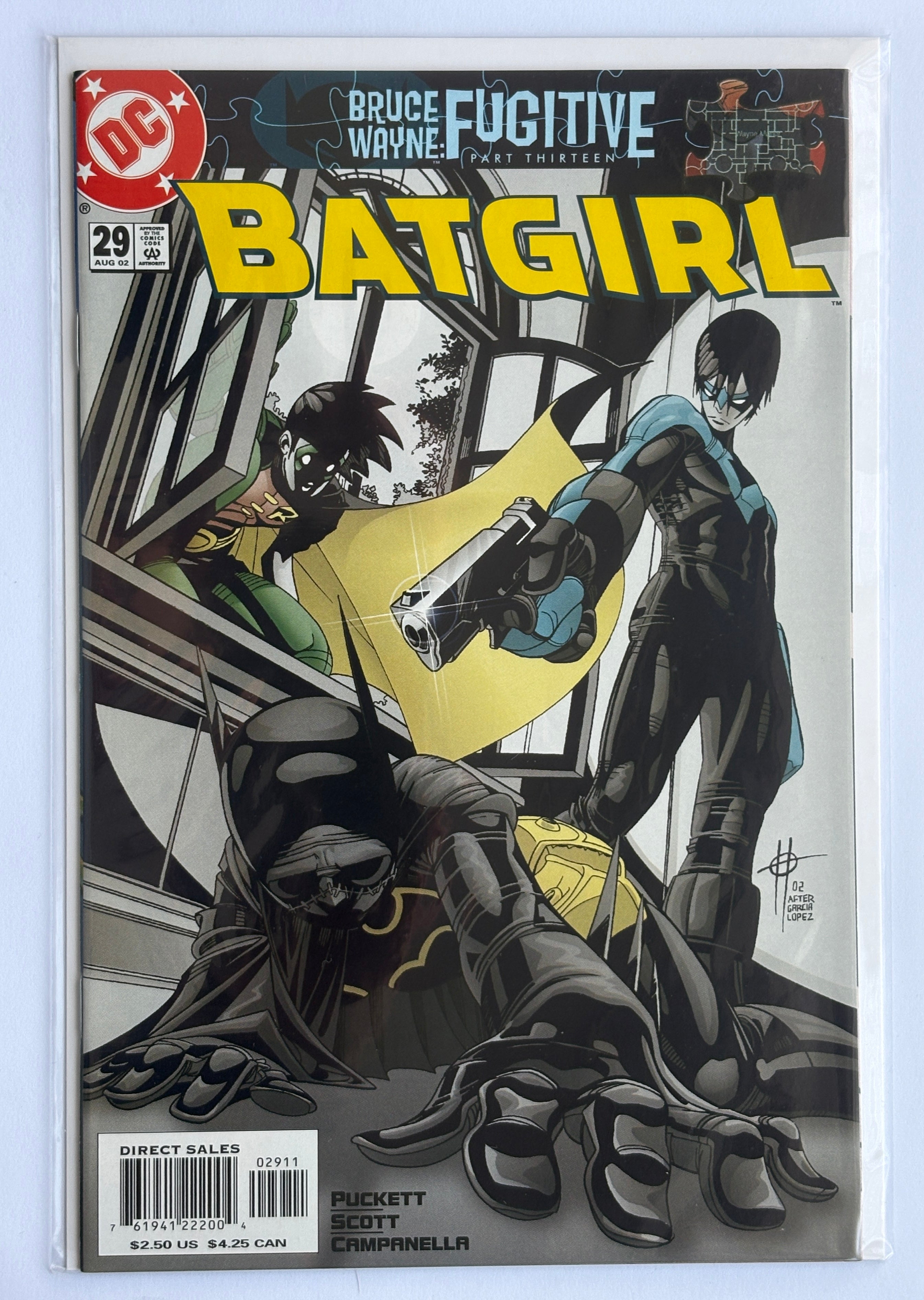 Batgirl #29 - 1st Print - DC Comics August 2002 VF 8.0